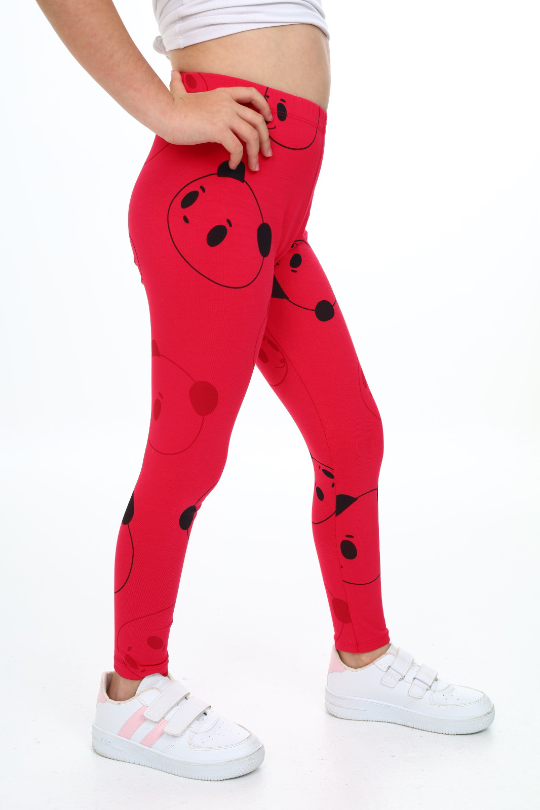Toontoy Kız Çocuk Baskılı Tayt