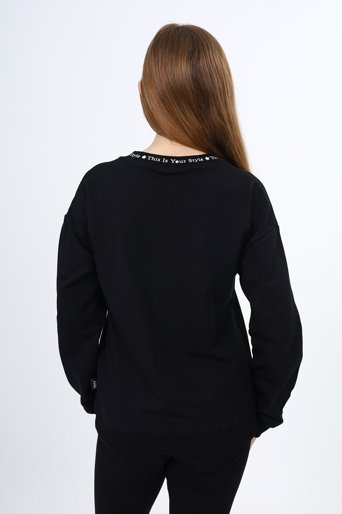 Toontoy Kız Çocuk Okul Baskılı Sweatshirt