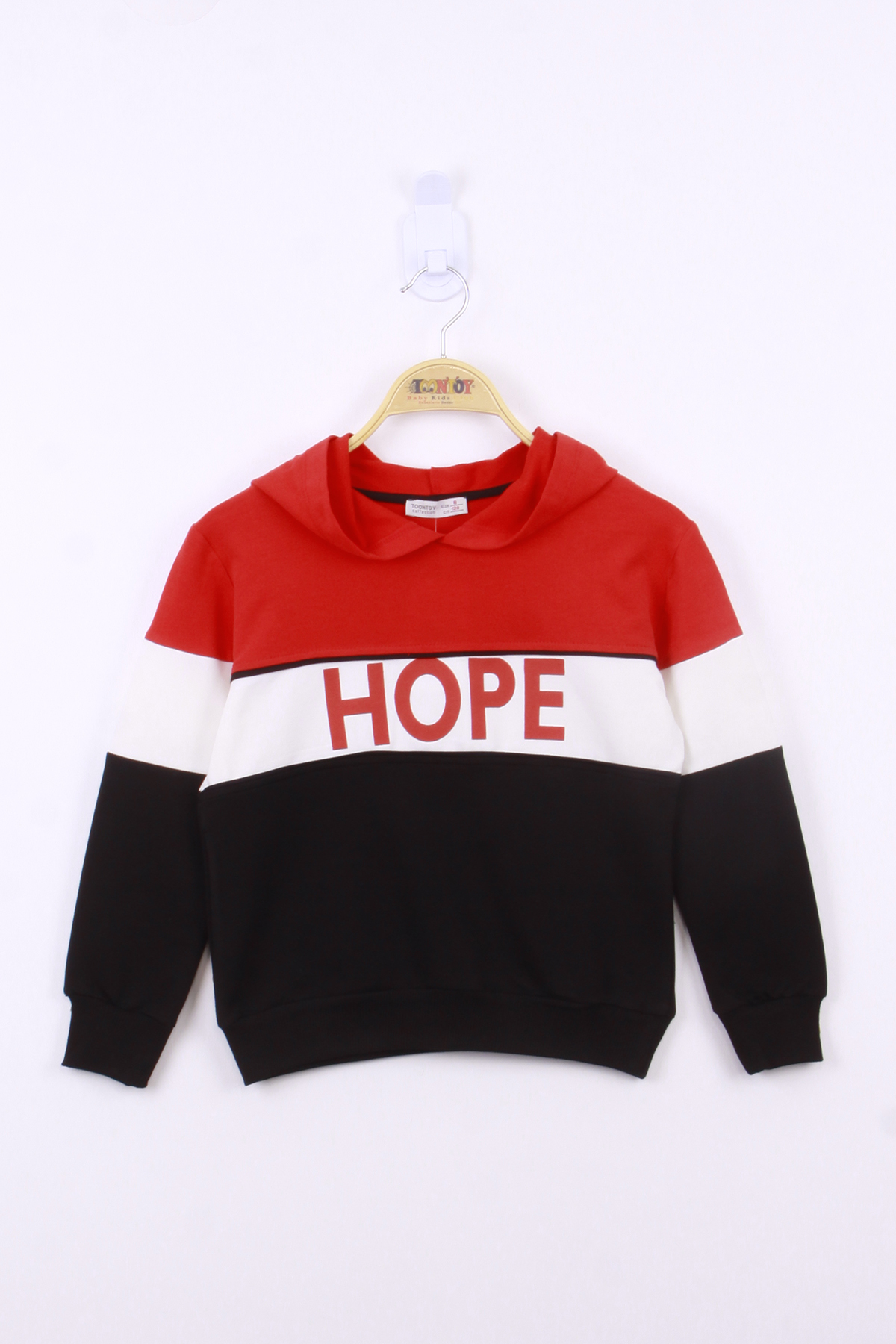 Toontoy  Kiz Çocuk Hope Baskili Garnili Sweatshirt