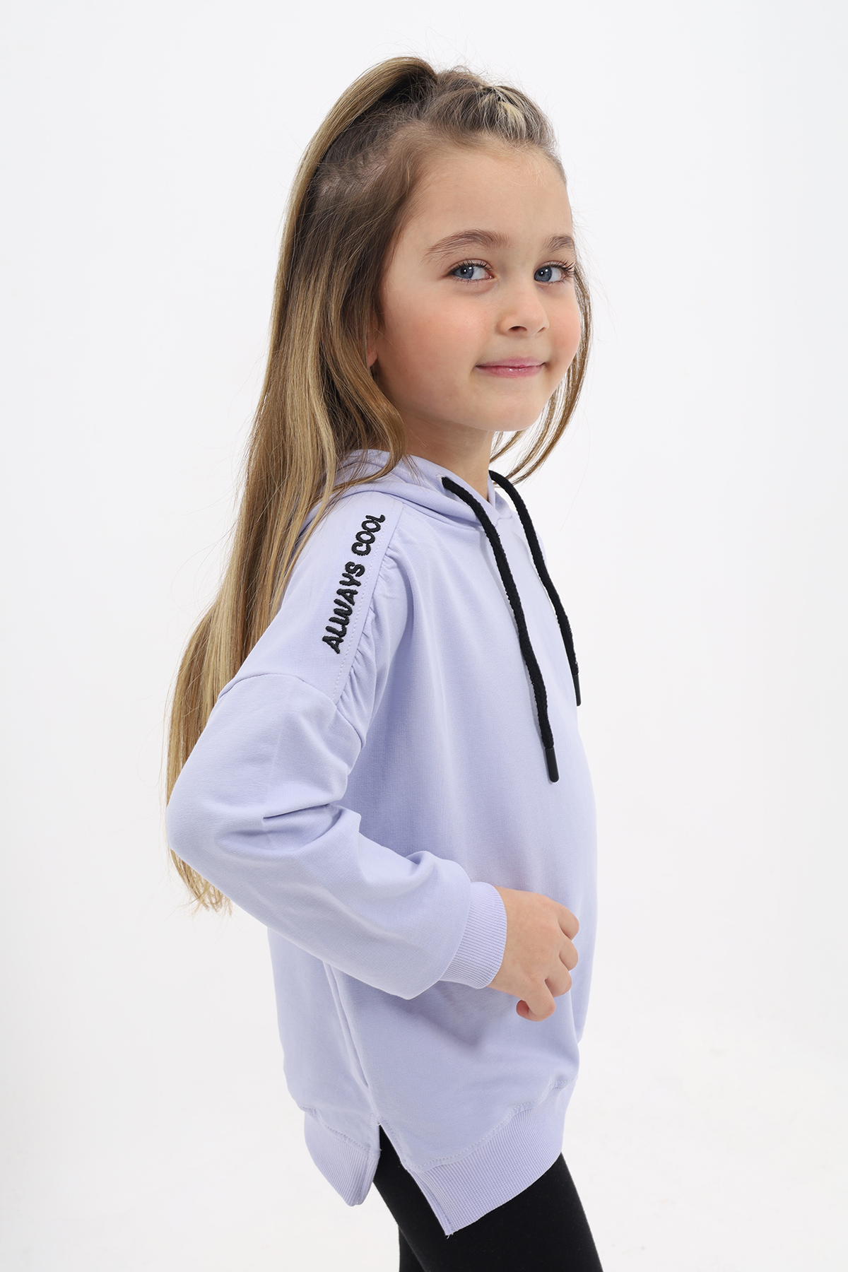 Toontoy Kız Çocuk Nakışlı Sweatshirt