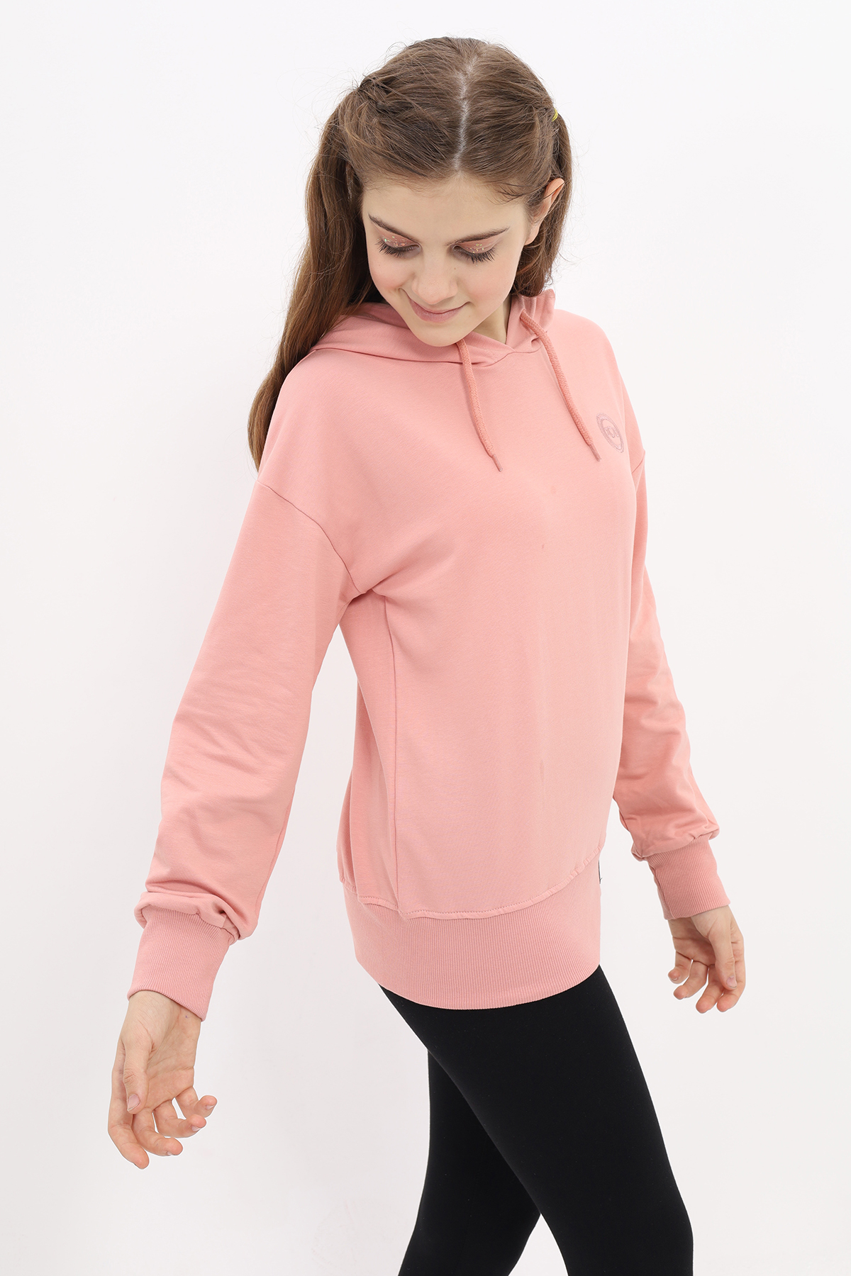 Toontoy Kız Çocuk Nakışlı Sweatshirt