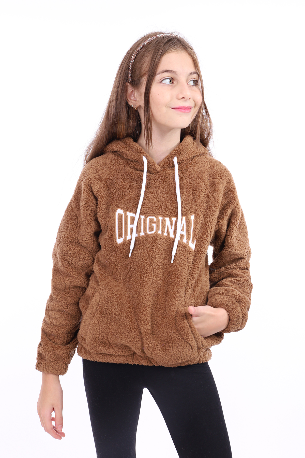 Toontoy Kız Çocuk Nakışlı Sweatshirt