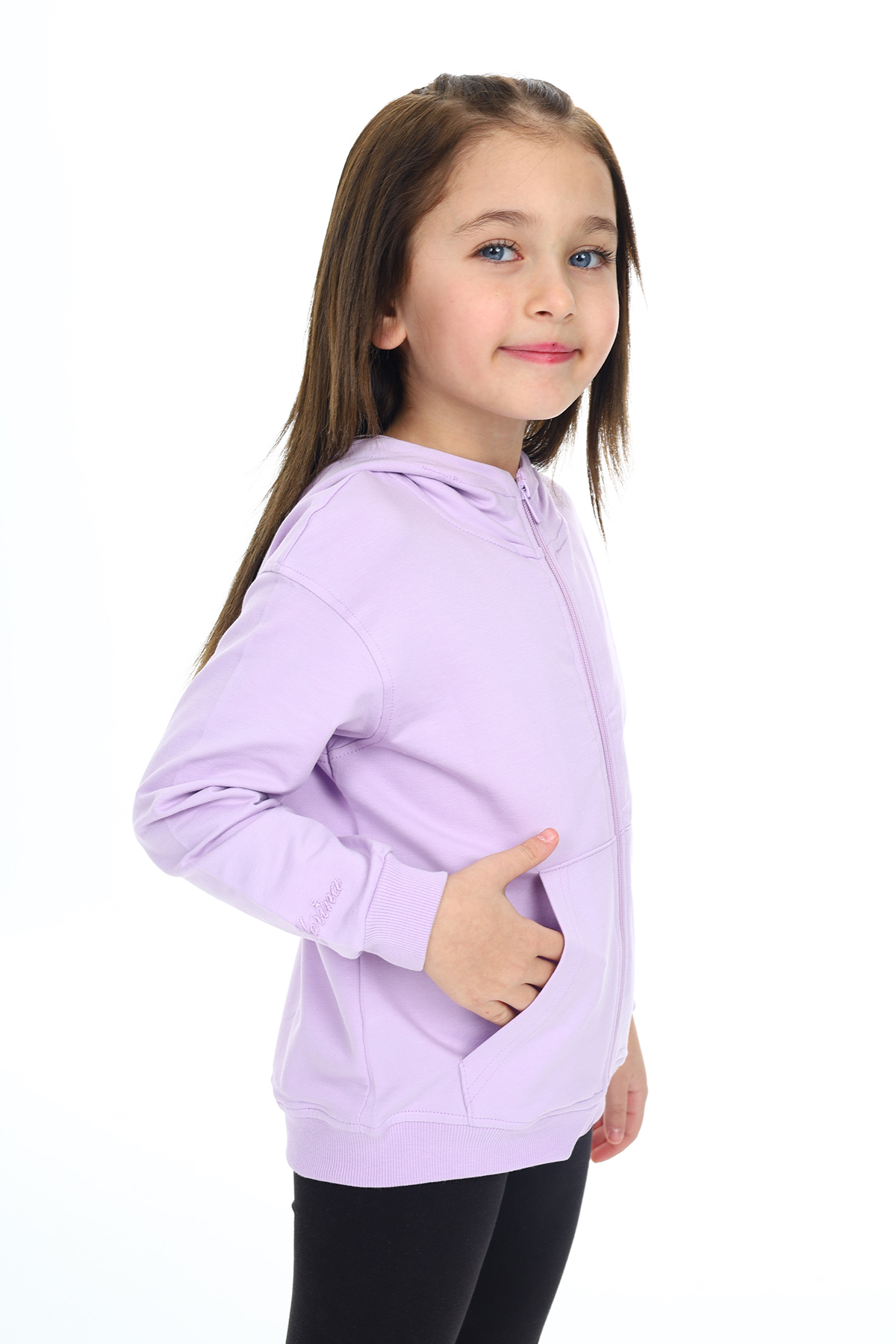 Toontoy  Kız Çocuk Nakışlı Hırka