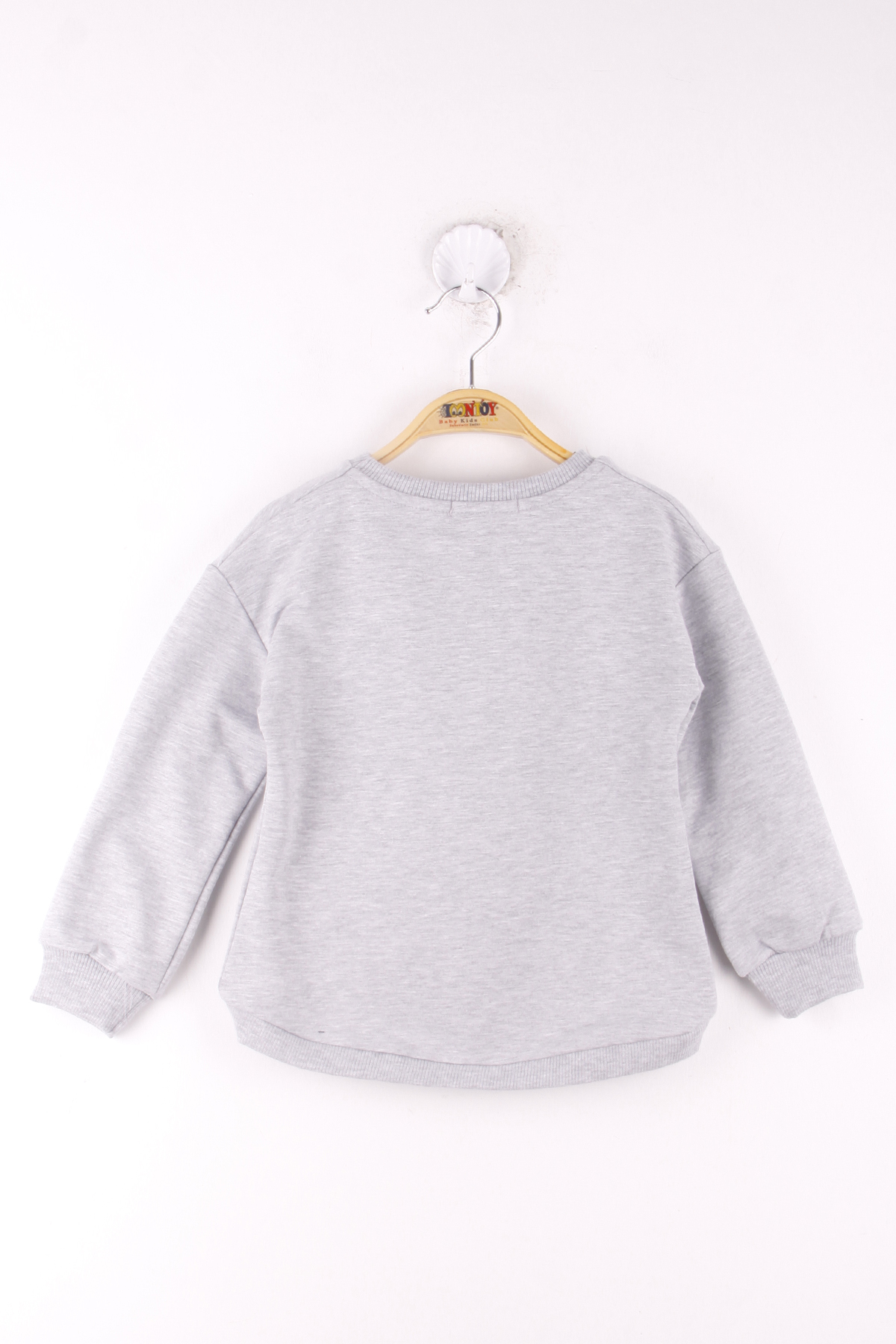 Toontoy Kız Çocuk Kedi Baskılı Sweatshirt