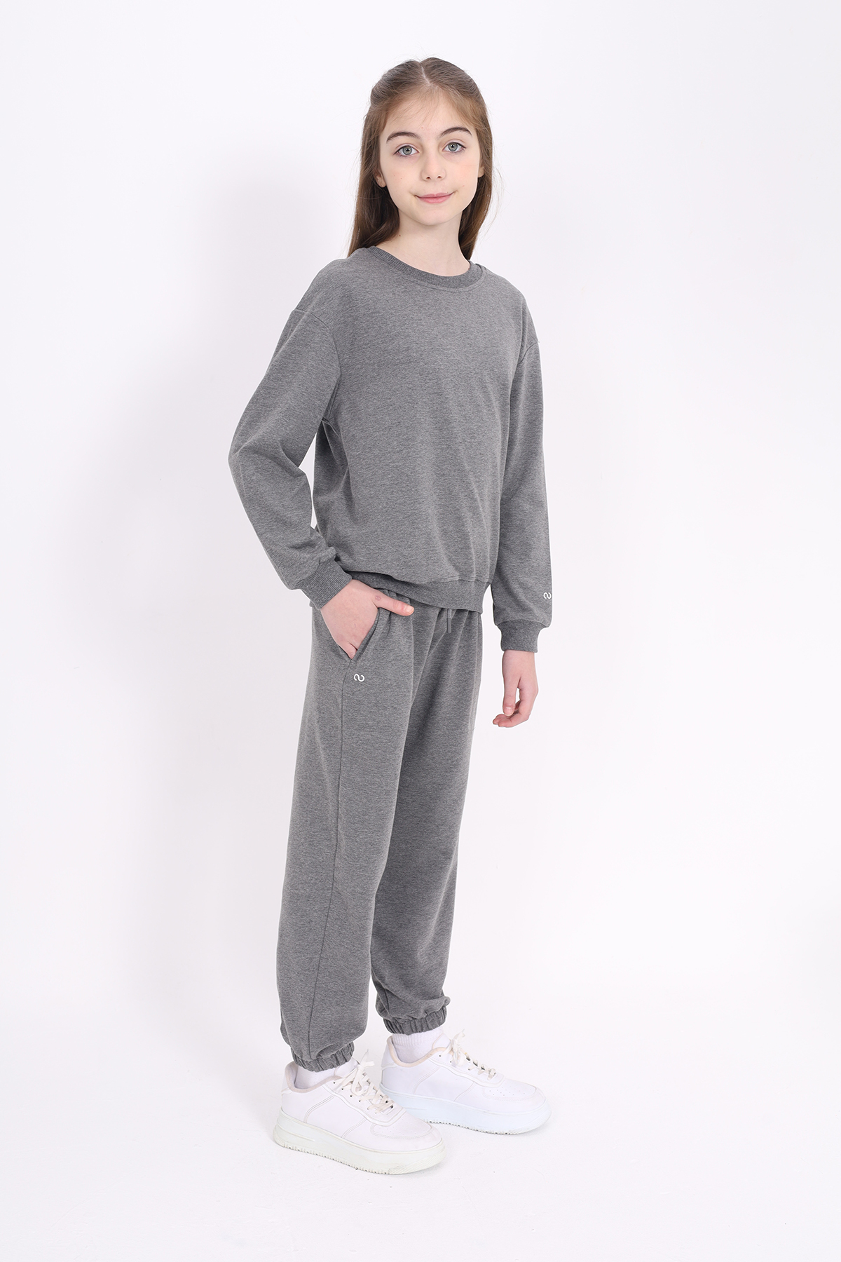 Toontoy Kız Çocuk Tişört Baykuş Nakışlı