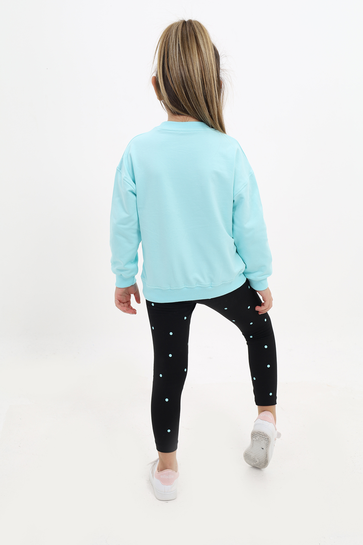 Toontoy  Kız Çocuk Nakışlı Taytlı Takım