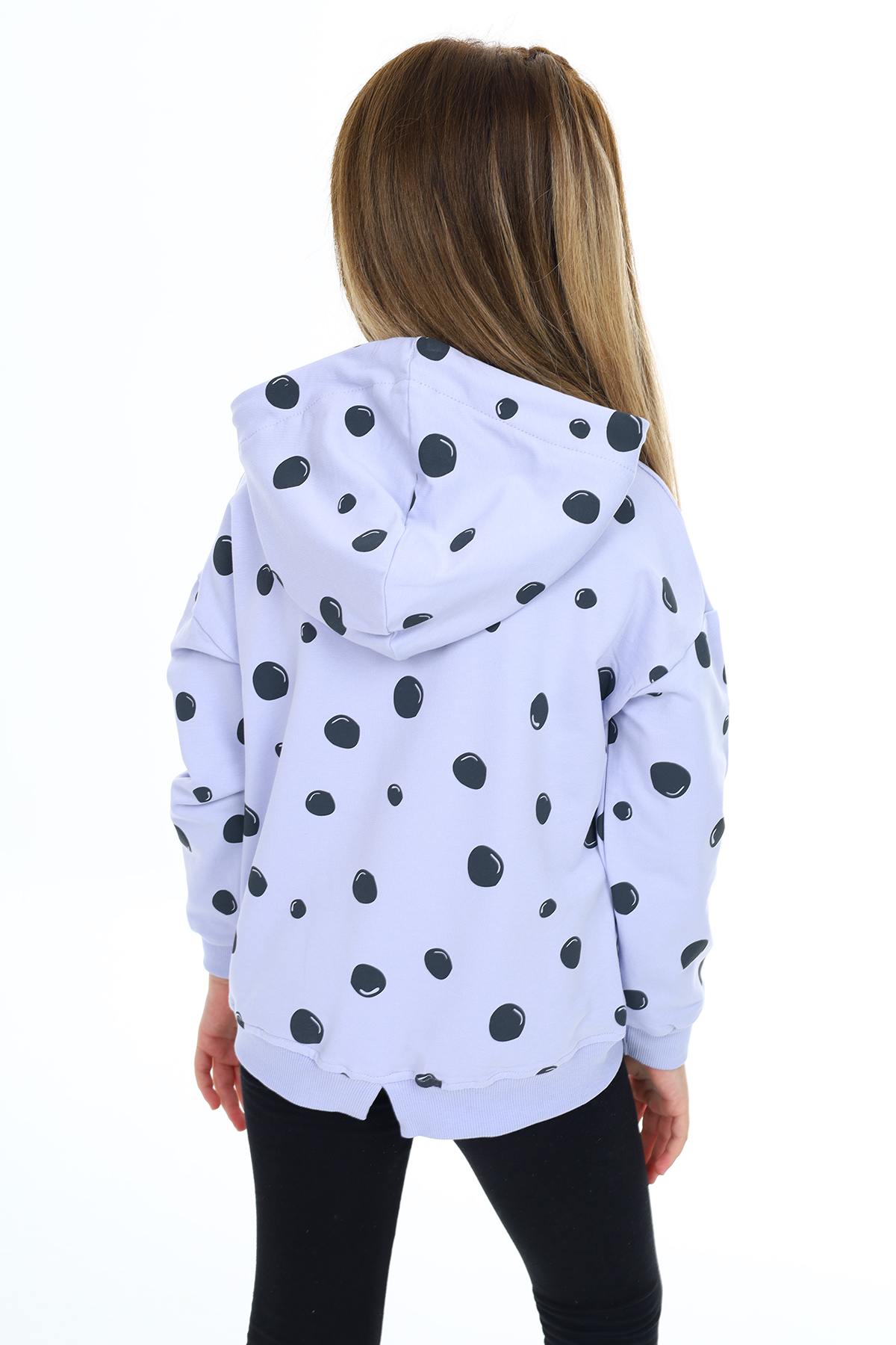 Toontoy  Kiz Çocuk Baskili Hirka