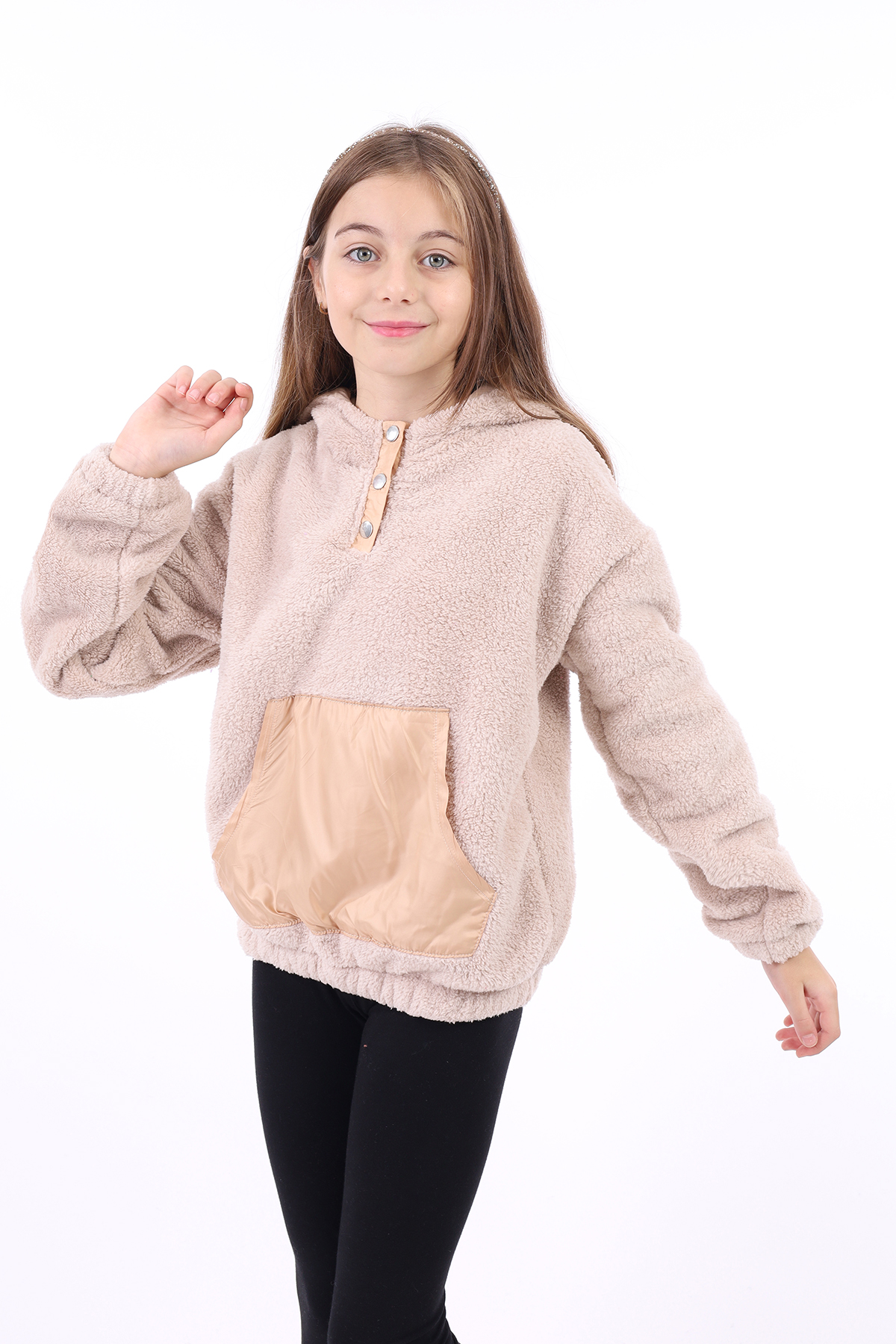 Toontoy Kız Çocuk Sweatshirt
