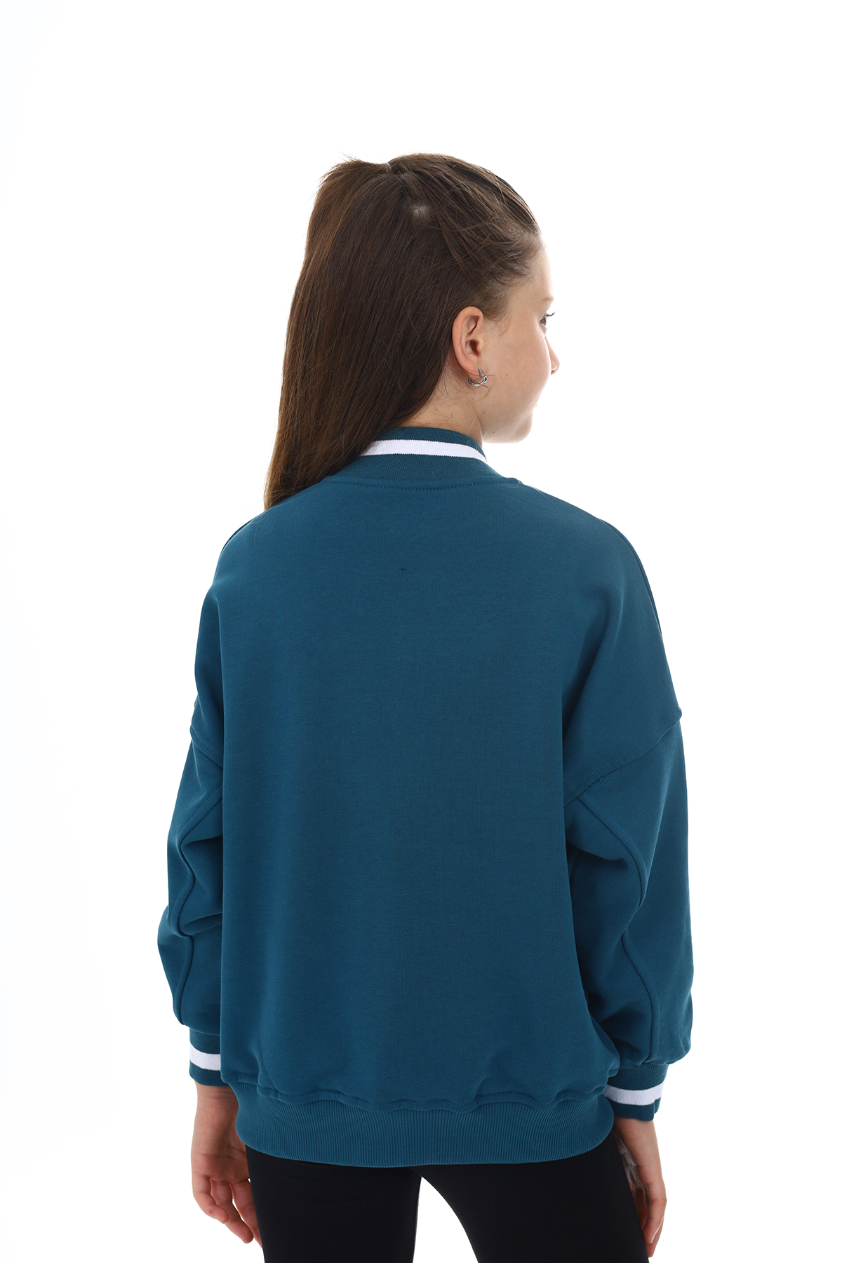 Toontoy  Kız Çocuk Baskılı Kolej Hırka