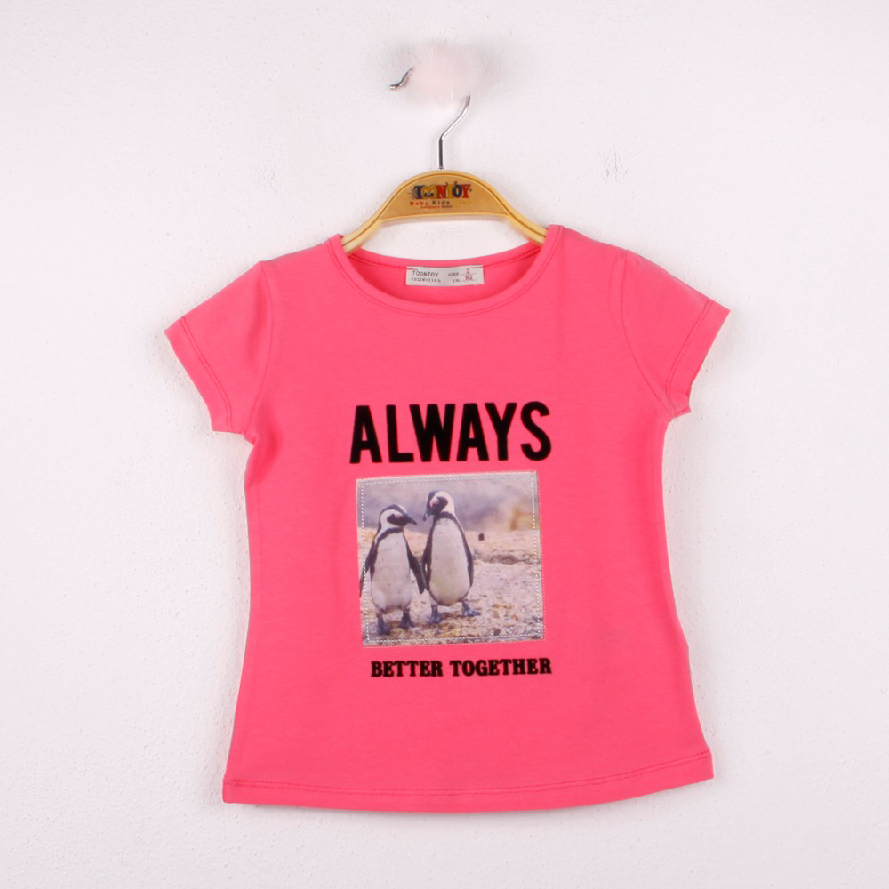 Toontoy  Kız Çocuk T-Shirt Always Baskı