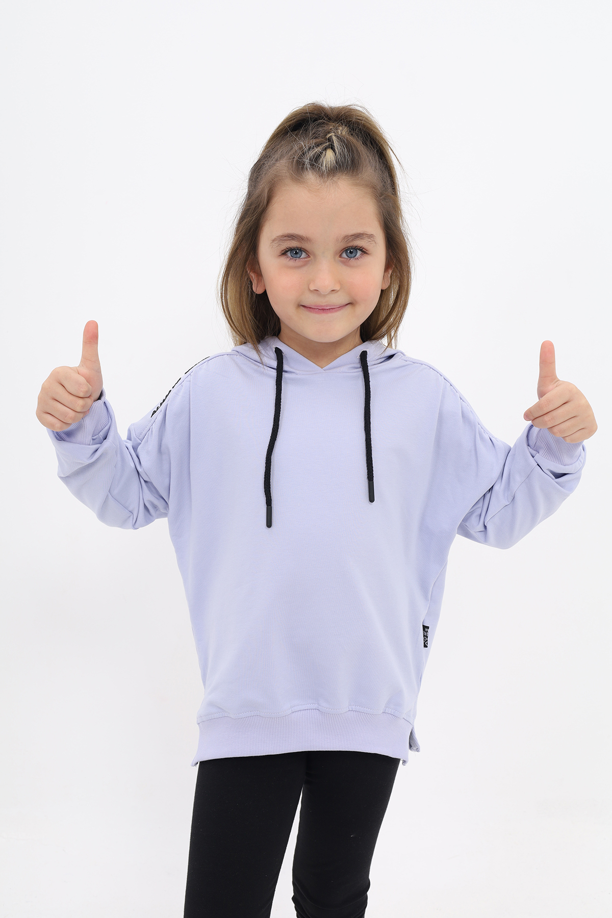 Toontoy Kız Çocuk Nakışlı Sweatshirt