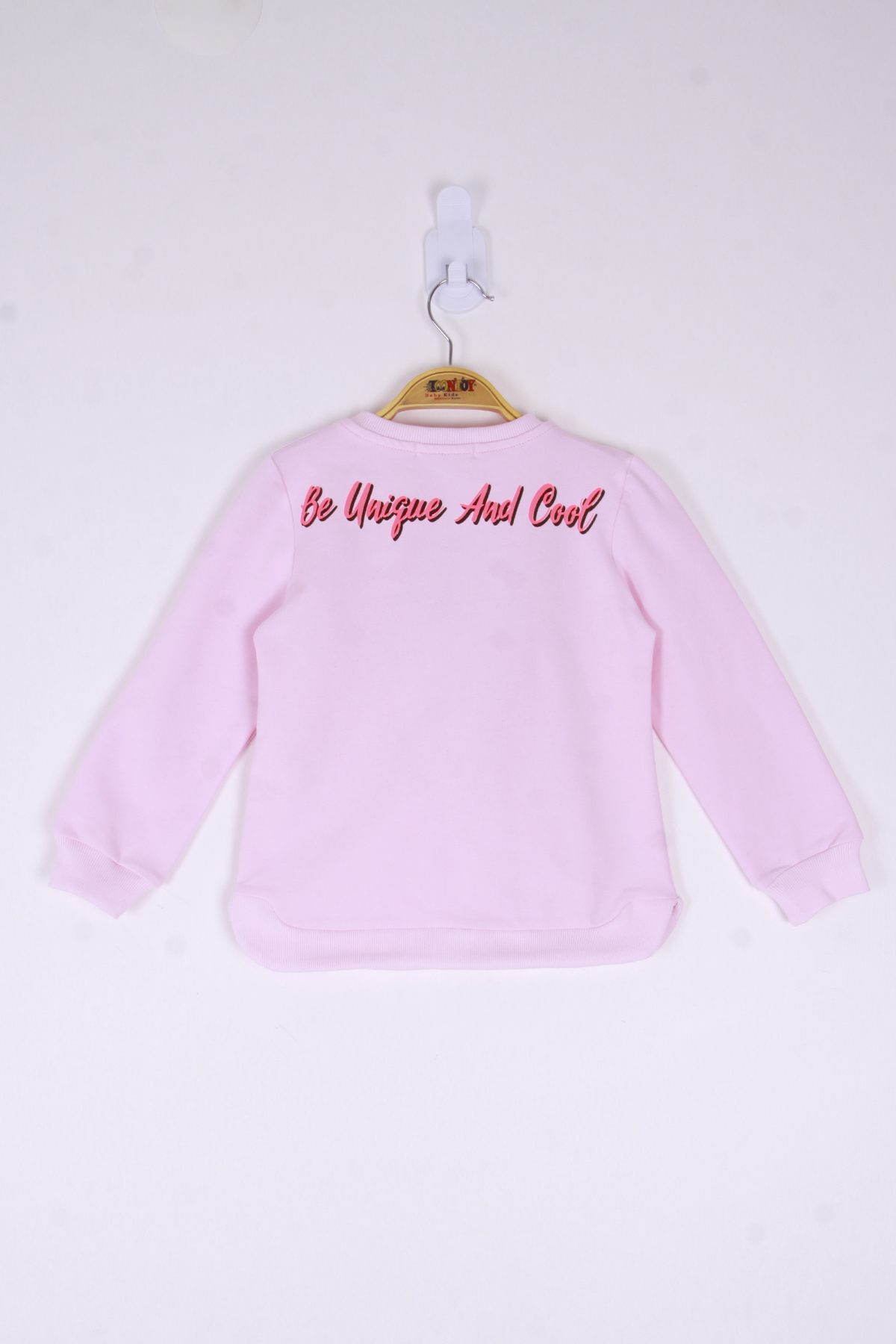 Toontoy Kız Çocuk Be Baskılı Sweatshirt
