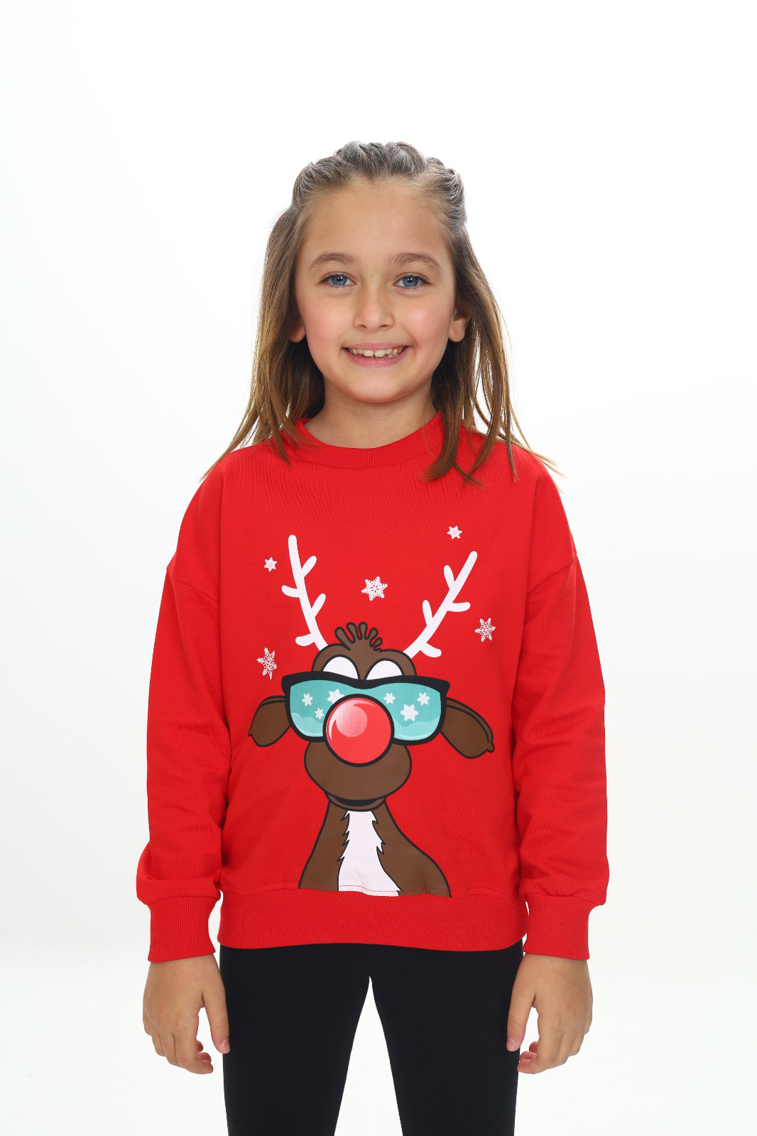 Toontoy Kız Çocuk Baskılı Sweatshirt