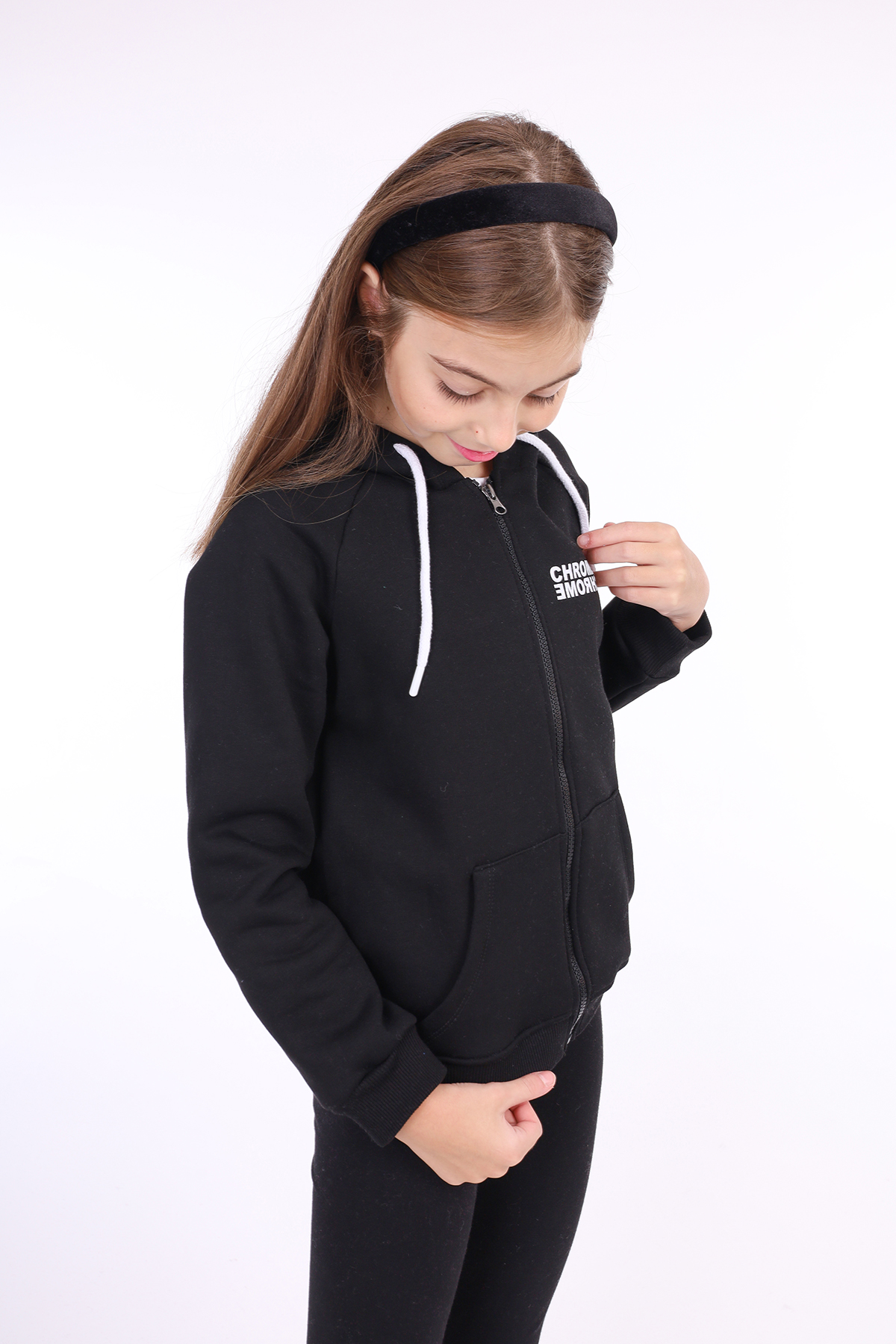 Toontoy  Kiz Çocuk Baskili Hirka