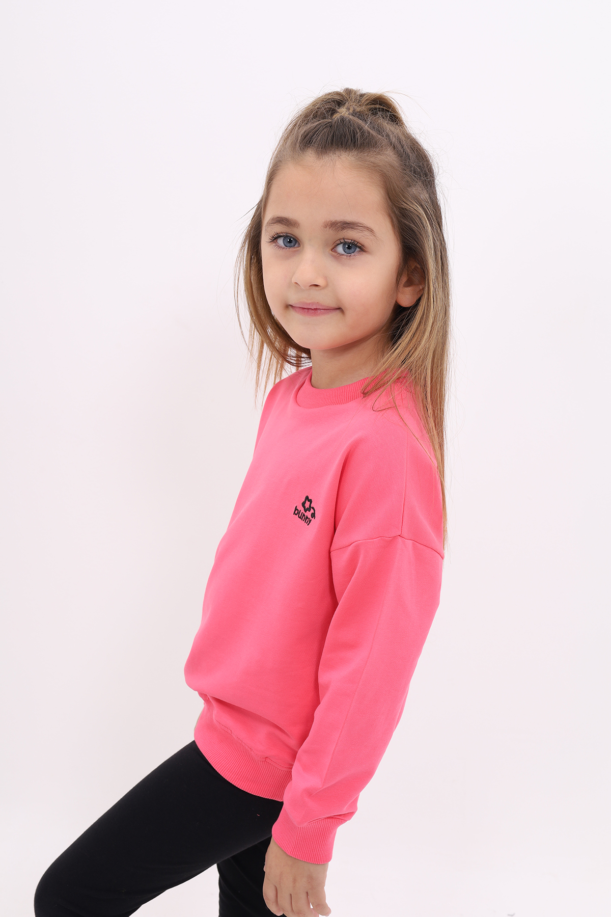 Toontoy Kız Çocuk Nakışlı Sweatshirt