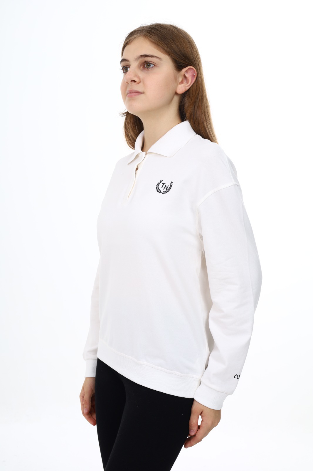 Toontoy Kız Çocuk  Çelenk Tnty  Baskılı Sweatshirt