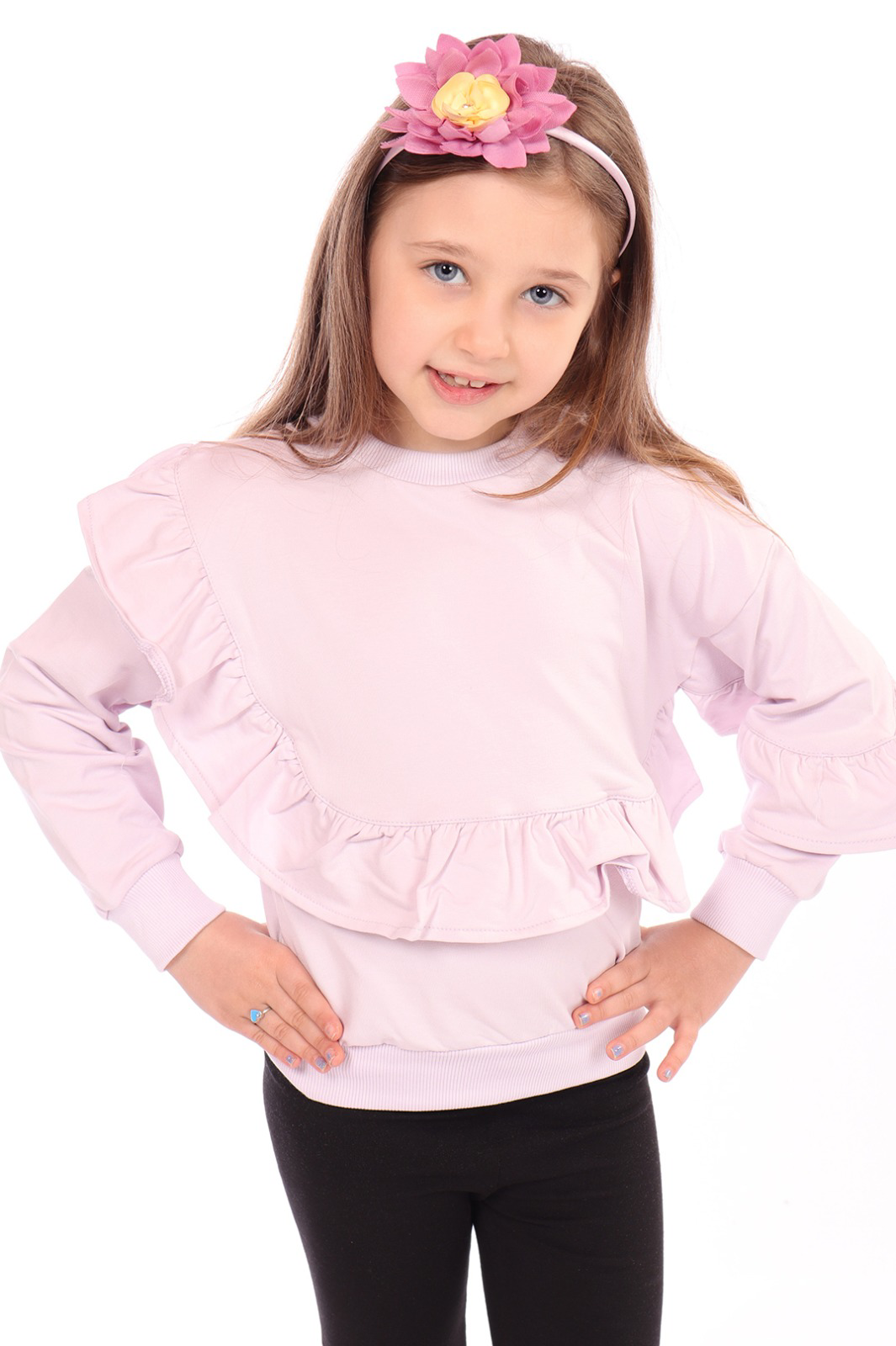 Toontoy Kız Çocuk Sweatshirt