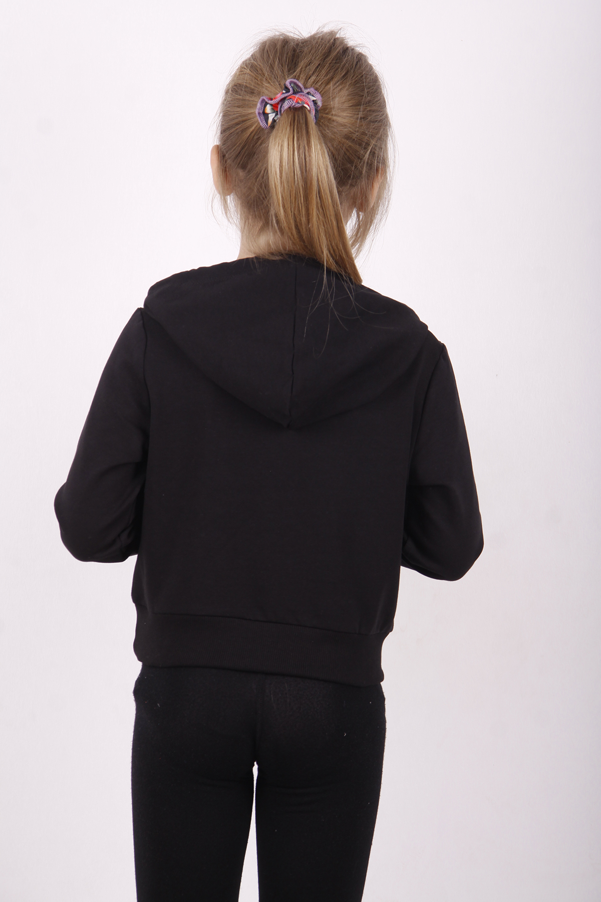 Toontoy Kız Çocuk Dance Baskılı Kapüşonlu Sweatshirt