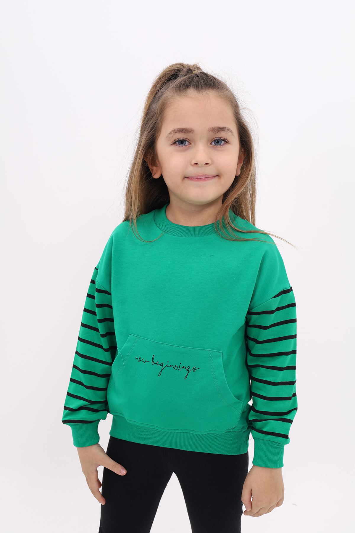 Toontoy Kız Çocuk Baskılı Sweatshirt