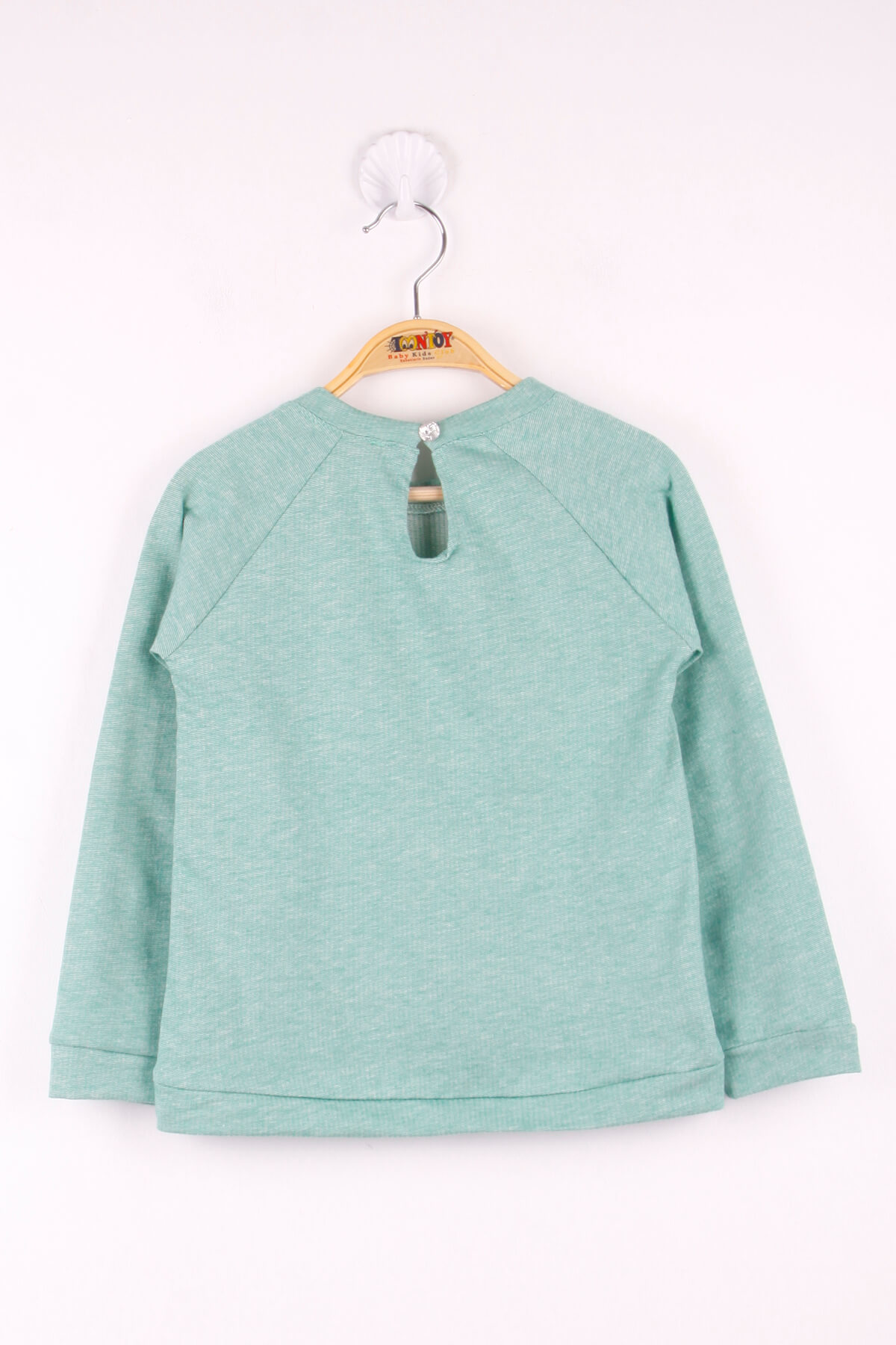Toontoy Kız Çocuk Çanta Nakışlı Sweatshirt