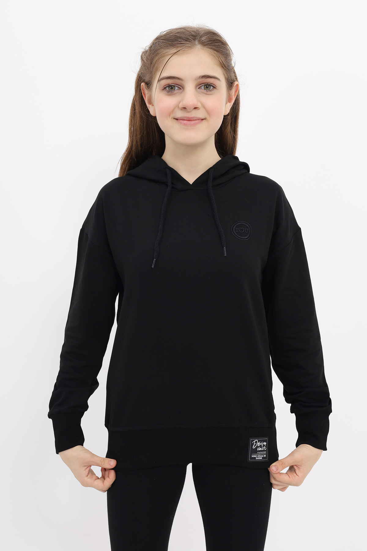 Toontoy Kız Çocuk Nakışlı Sweatshirt