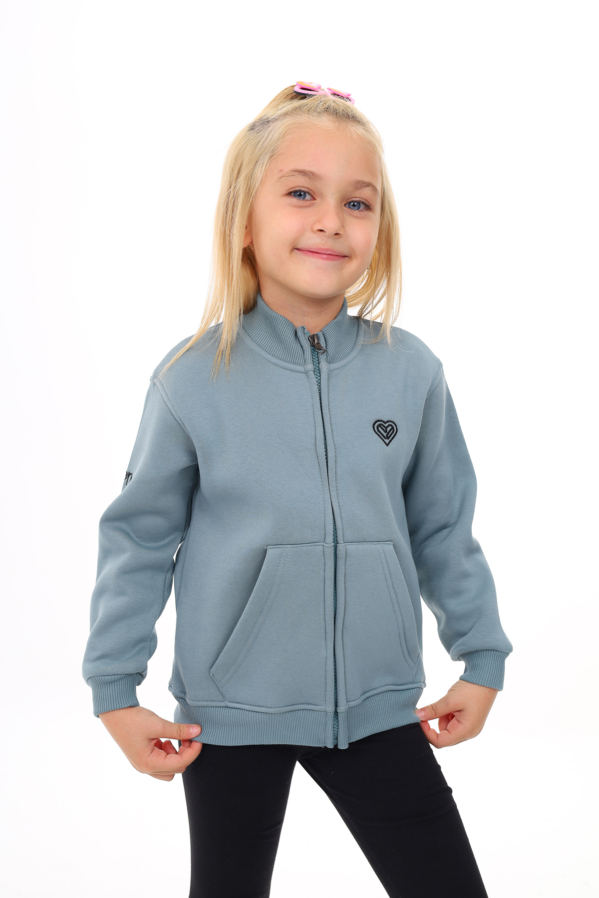 Toontoy  Kiz Çocuk Nakişli Hirka