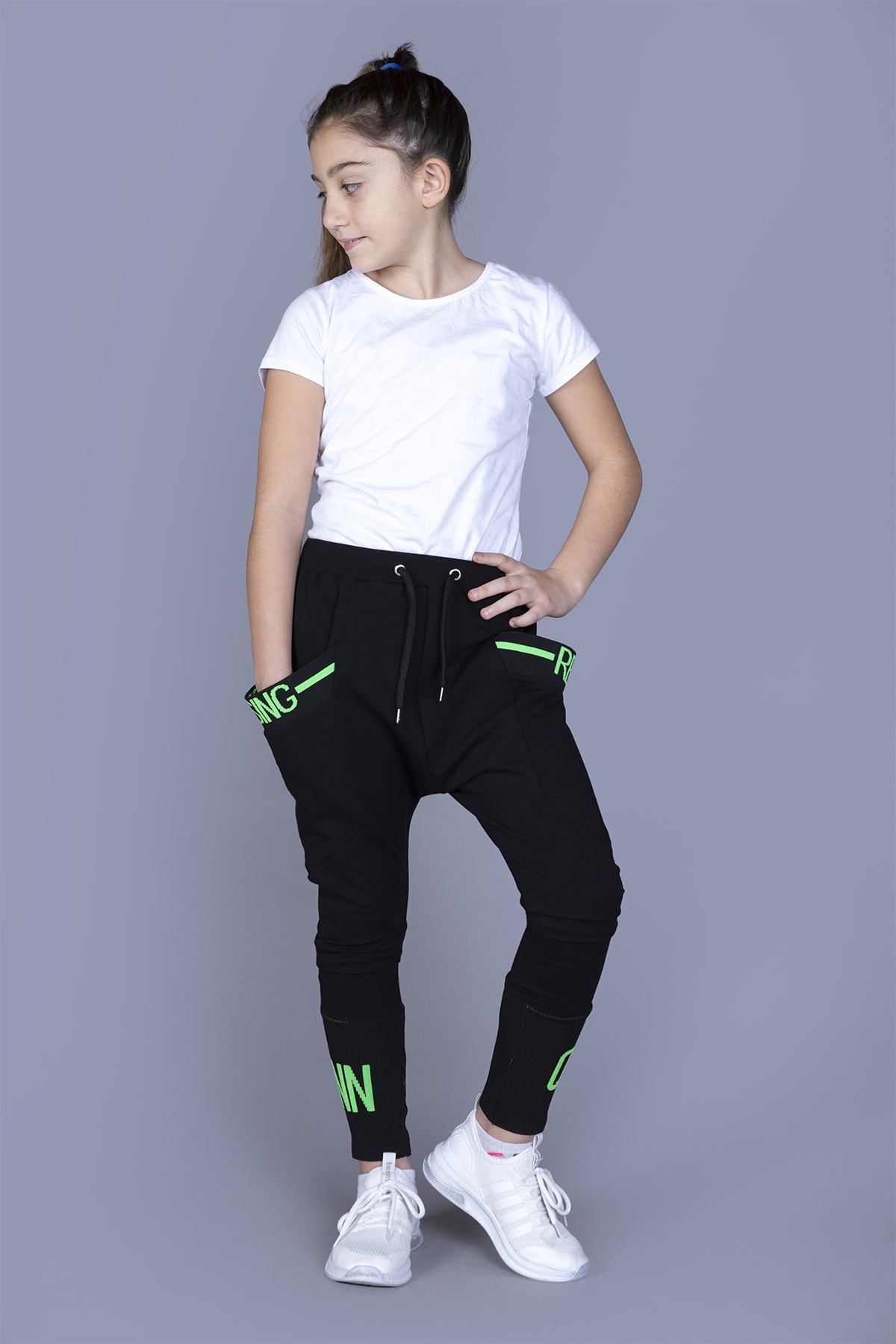 Toontoy Kız Çocuk Redesıng Nakışlı Eşofman Alt