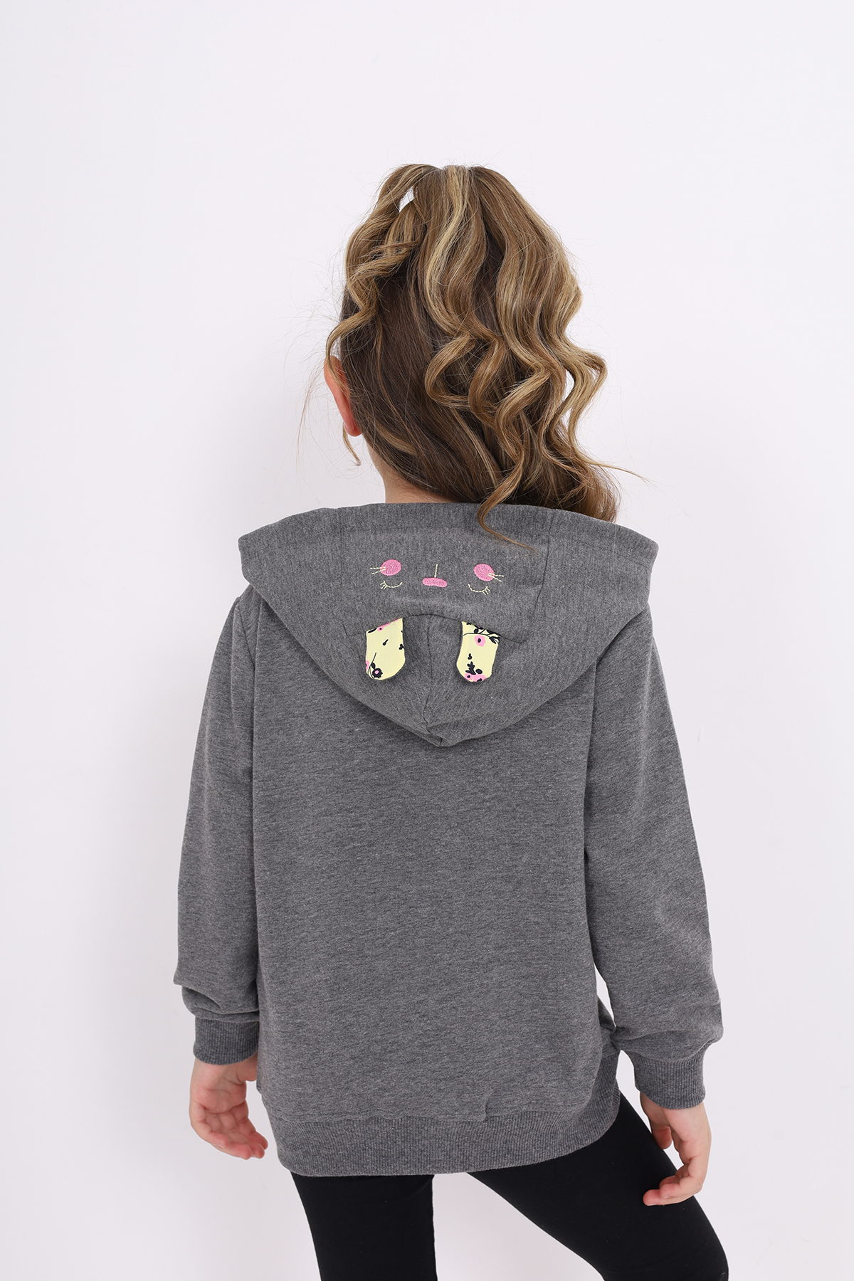 Toontoy  Kiz Çocuk Nakişli Hirka