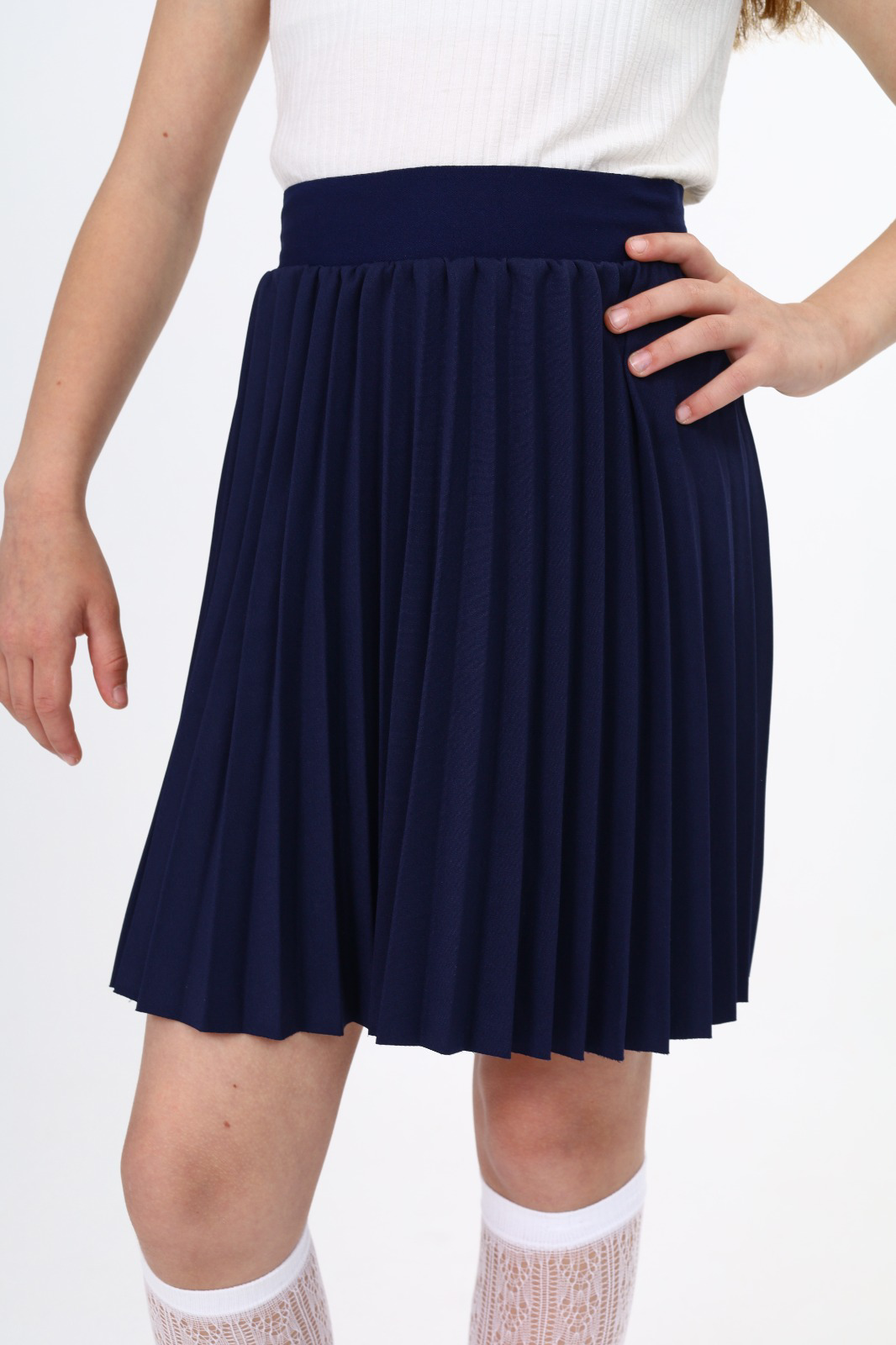 Toontoy  Kız Çocuk Pileli Etek