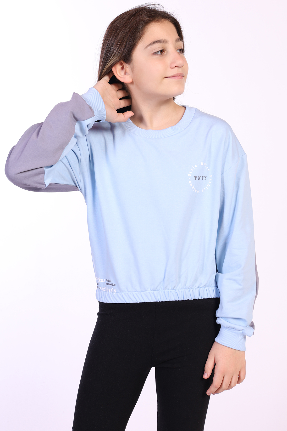 Toontoy Kız Çocuk Imagine Tnty Baskılı Sweatshirt