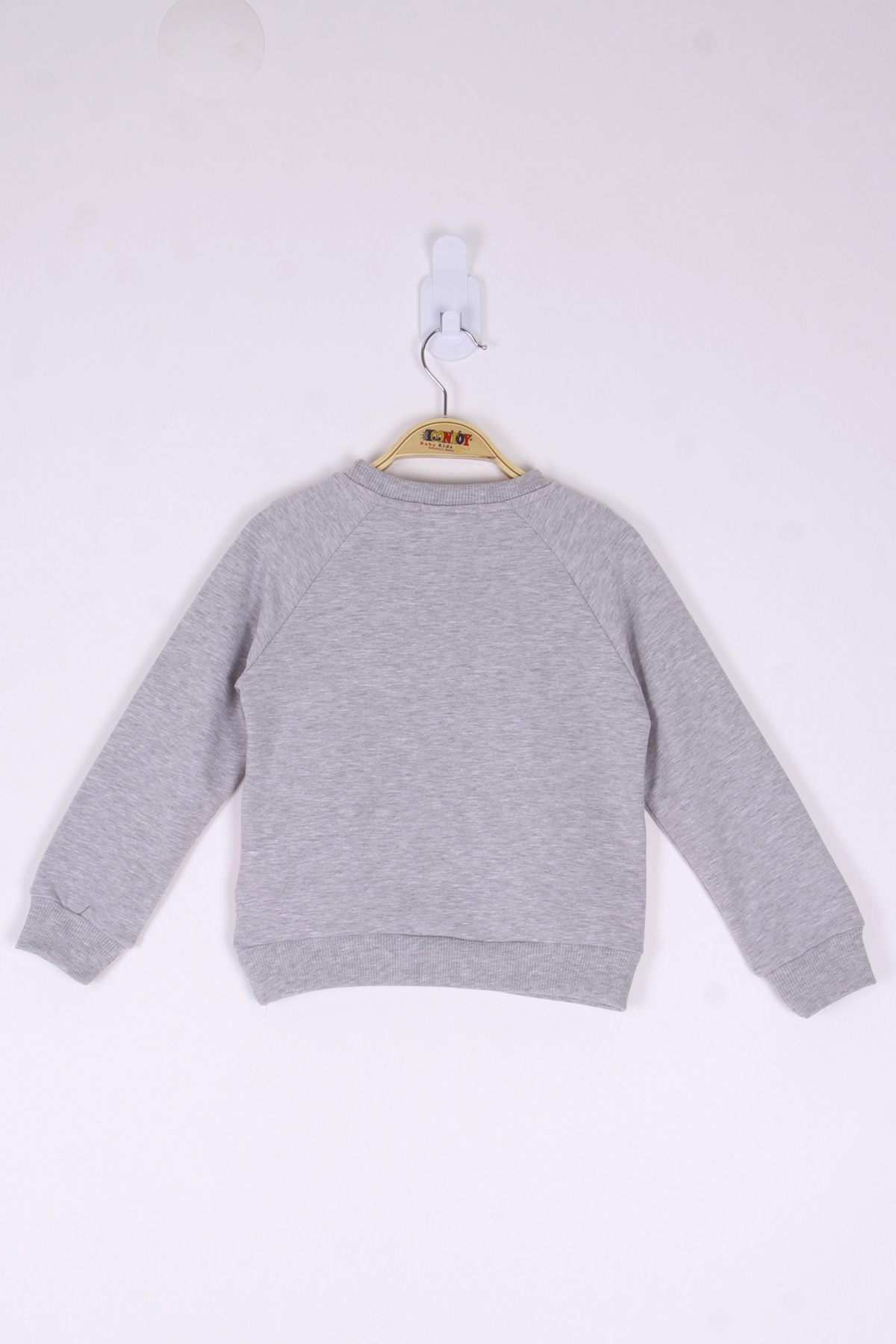 Toontoy Kız Çocuk Taç Baskılı Sweatshirt