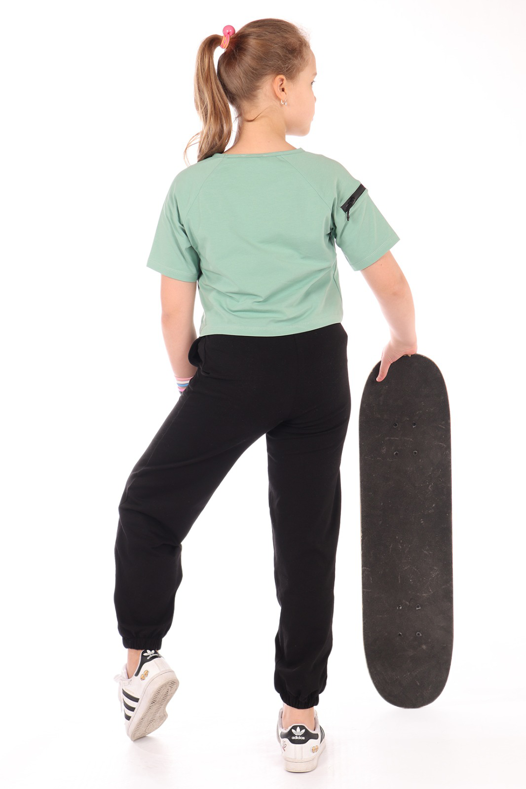 Toontoy Kız Çocuk Style Baskılı Eşofman Takım