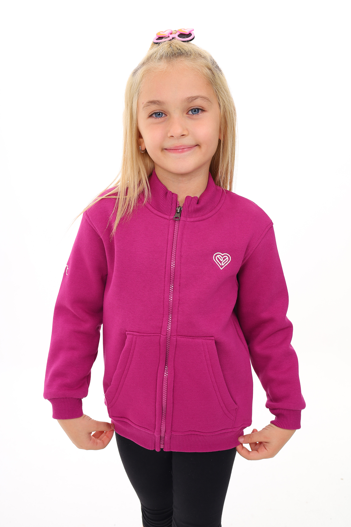 Toontoy  Kiz Çocuk Nakişli Hirka