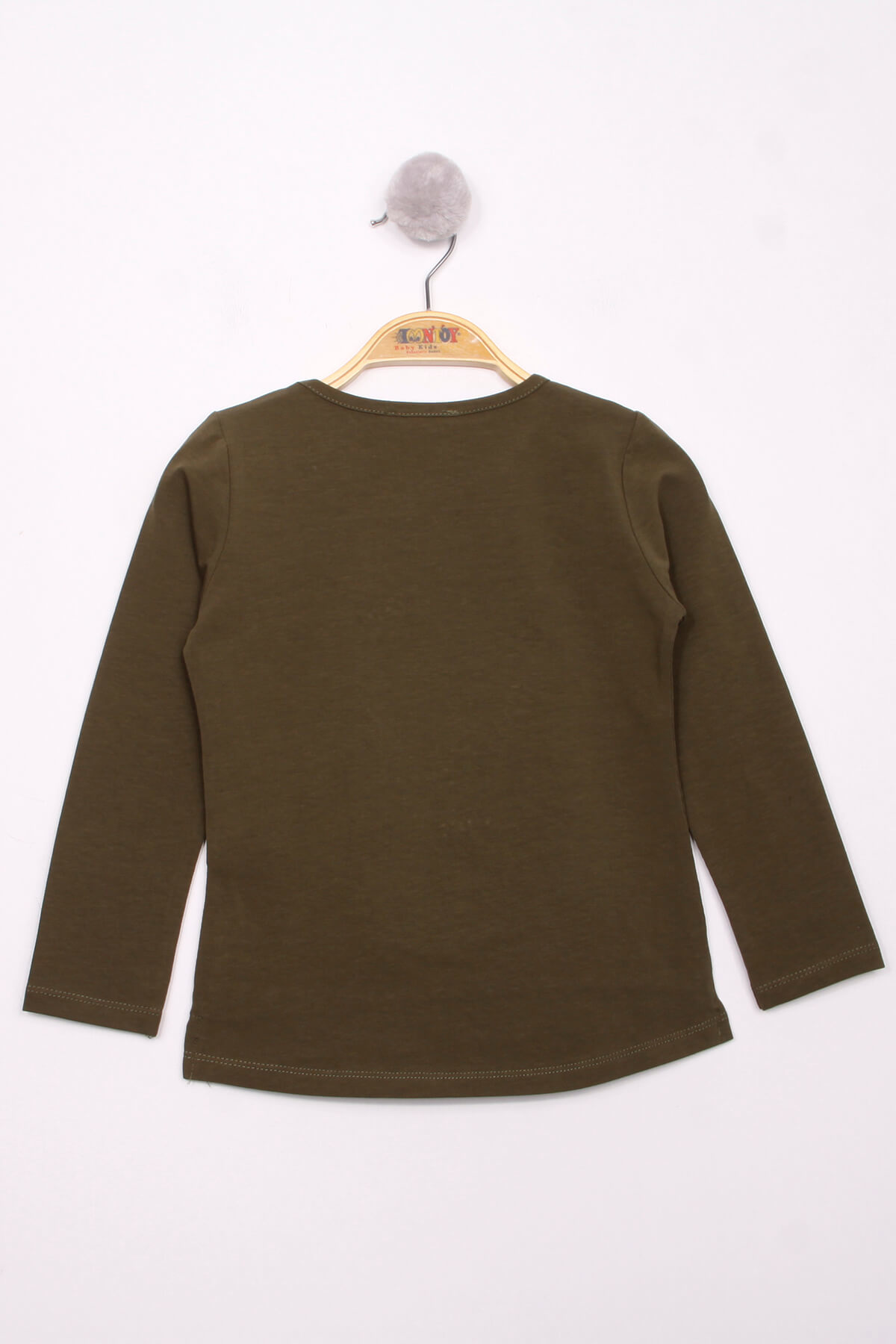 Toontoy Kız Çocuk El Baskılı T-Shirt