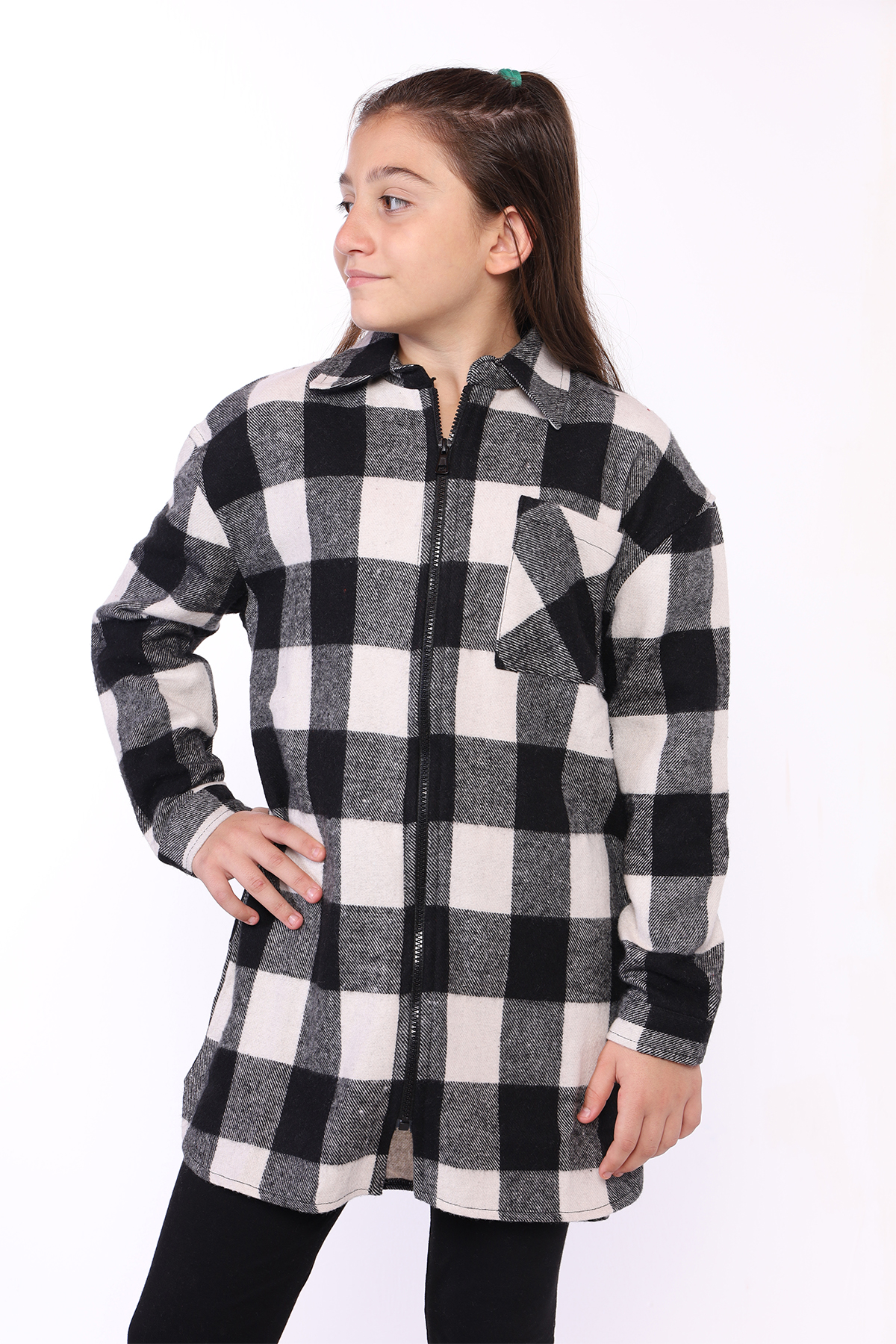 Toontoy Kız Çocuk Oduncu Gömlek