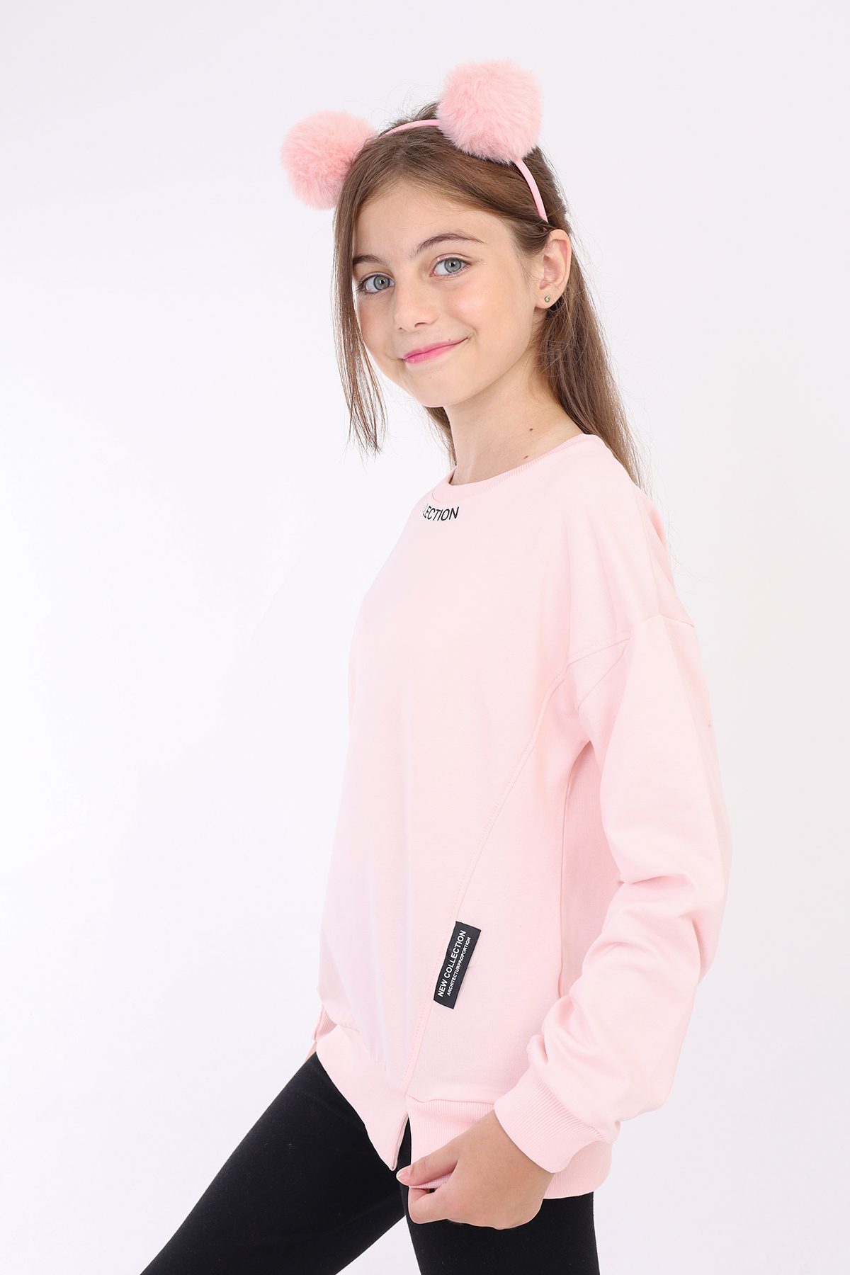 Toontoy Kız Çocuk Baskılı Sweatshirt