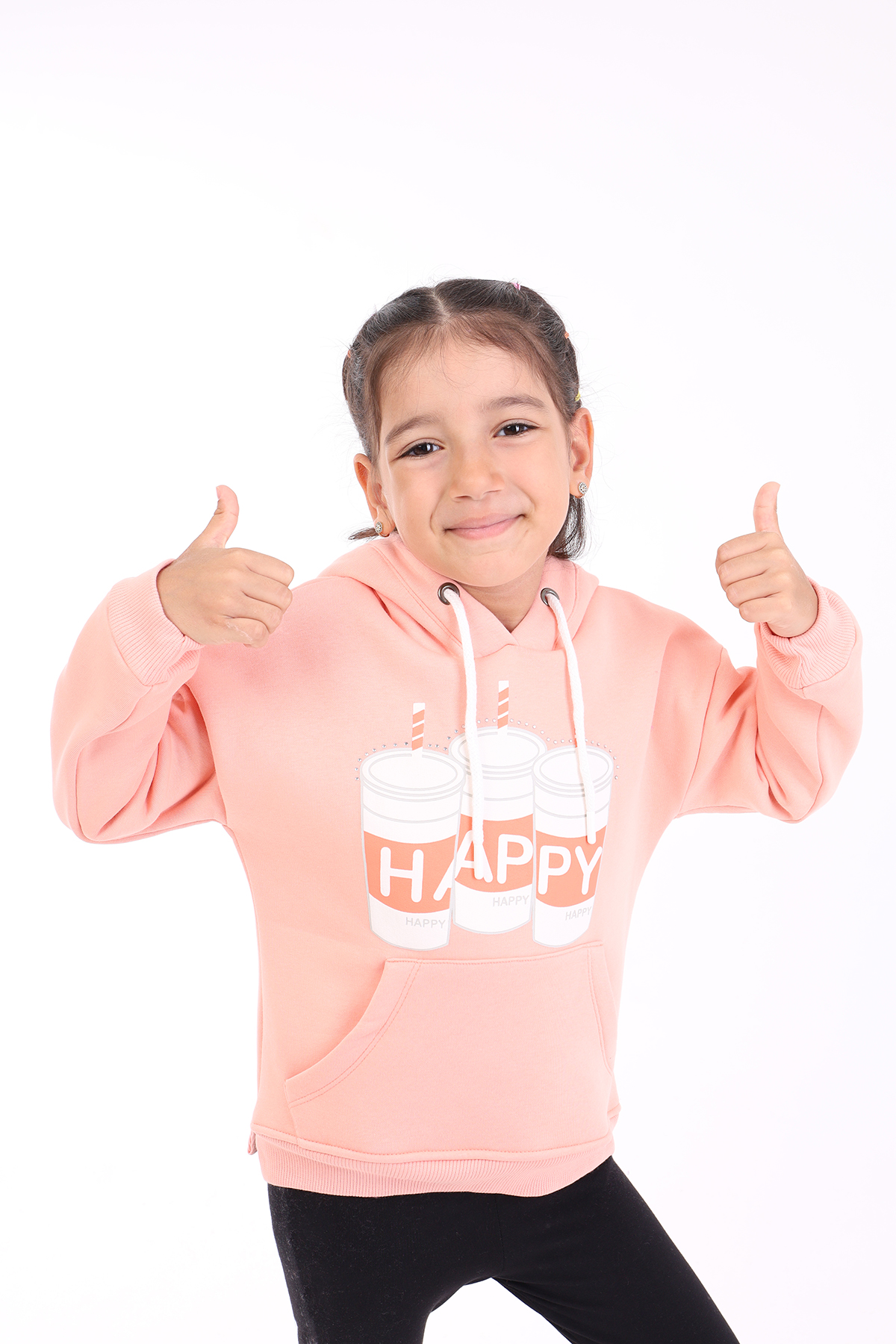 Toontoy Kız Çocuk Nakışlı Sweatshirt