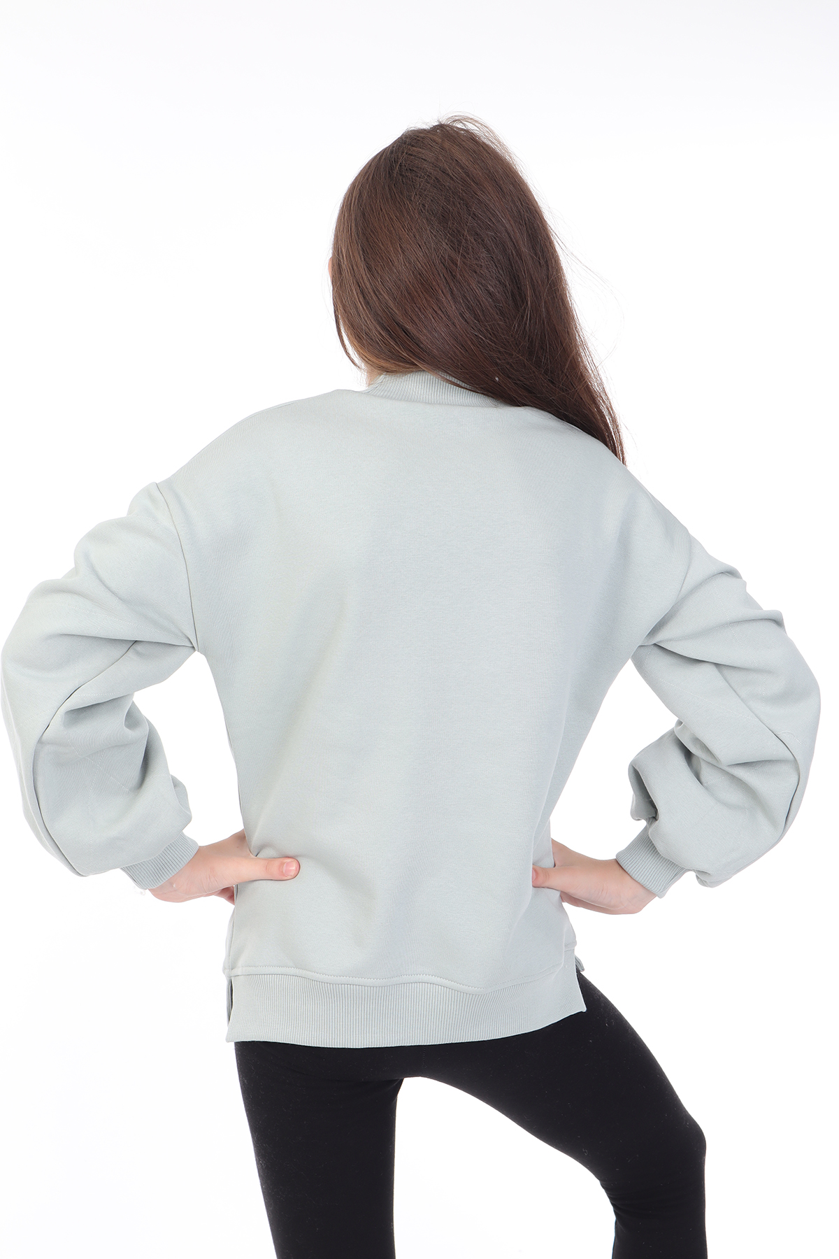 Toontoy Kız Çocuk Nakışlı Sweatshirt