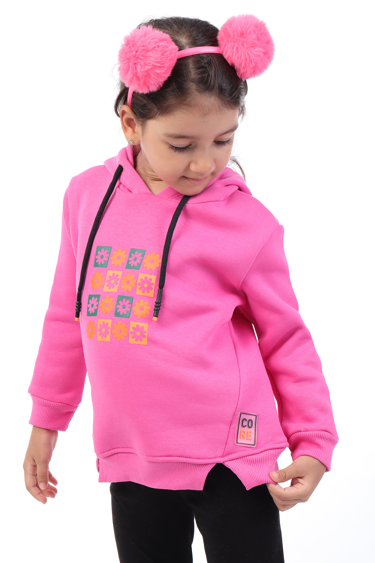 Toontoy Kız Çocuk Baskılı Sweatshirt