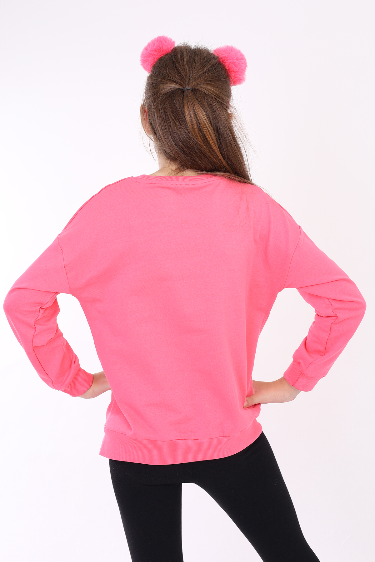 Toontoy Kız Çocuk Baskılı Sweatshirt