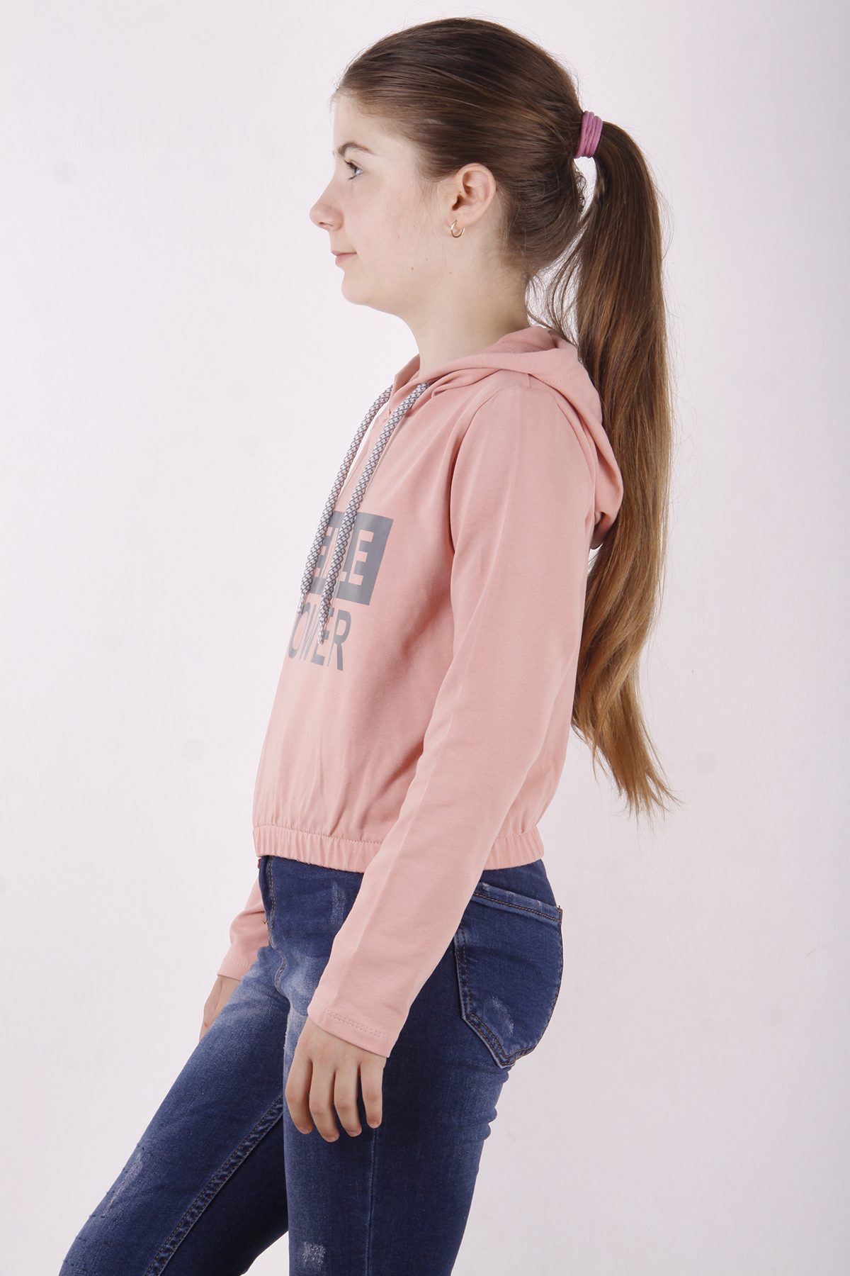 Toontoy Kız Çocuk Female Power Baskılı Sweatshirt