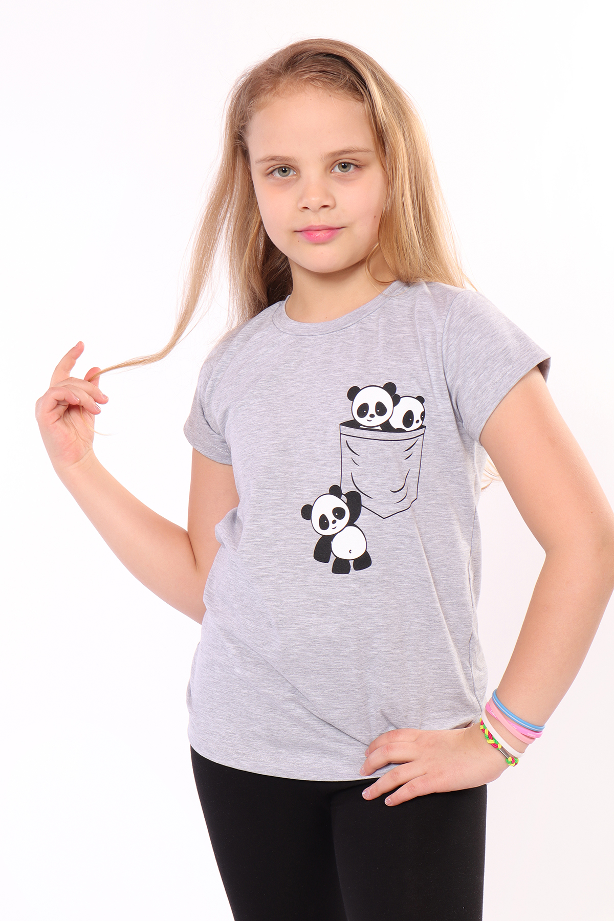 Toontoy Kız Çocuk Kanguru Cepli Komple Yıldız Baskılı Sweatshirt
