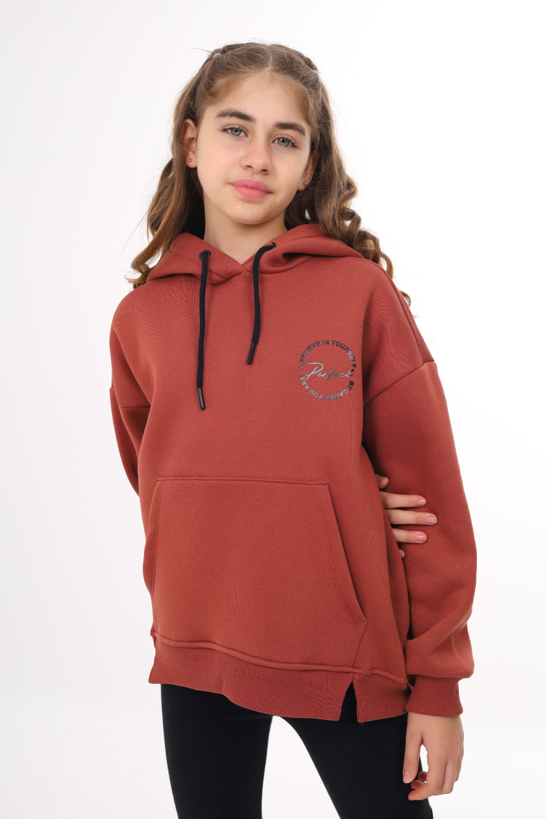 Toontoy Kız Çocuk Baskılı Sweatshirt