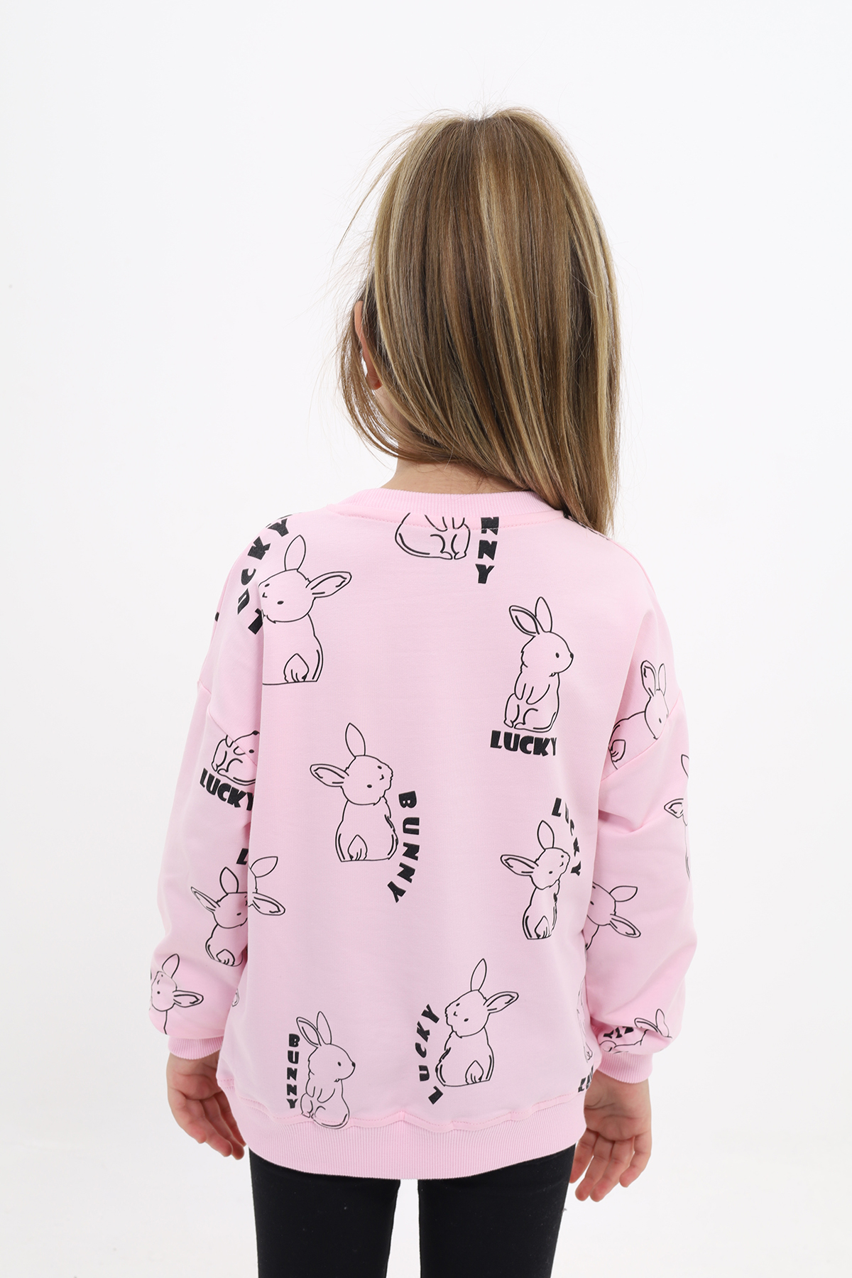 Toontoy Kız Çocuk Baskılı Sweatshirt