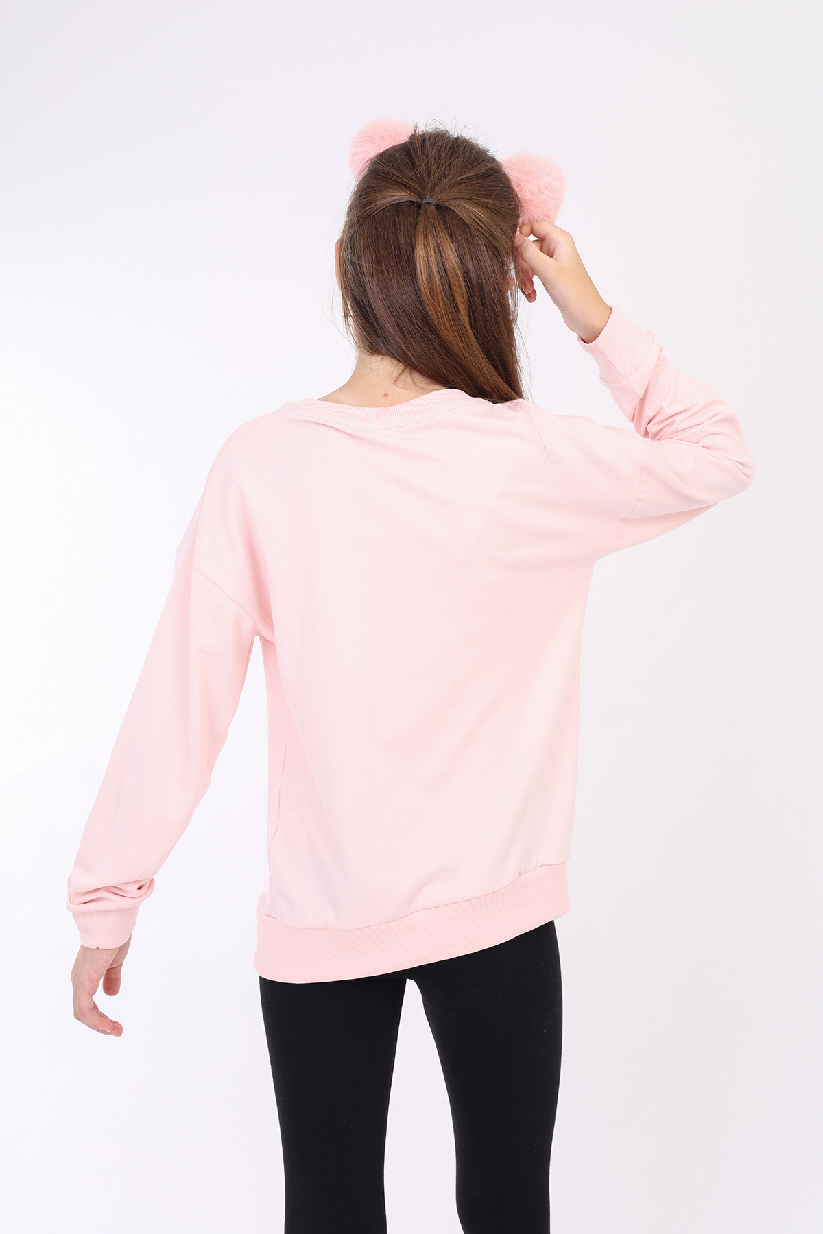Toontoy Kız Çocuk Baskılı Sweatshirt