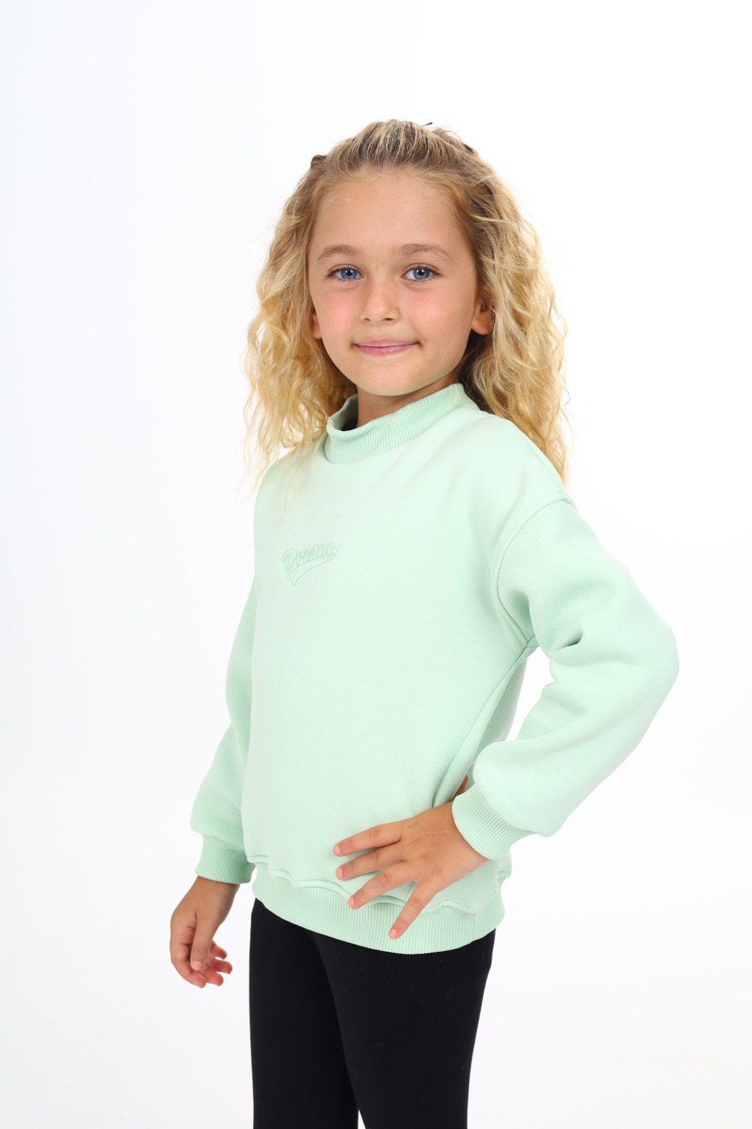 Toontoy Kız Çocuk Nakışlı Sweatshirt