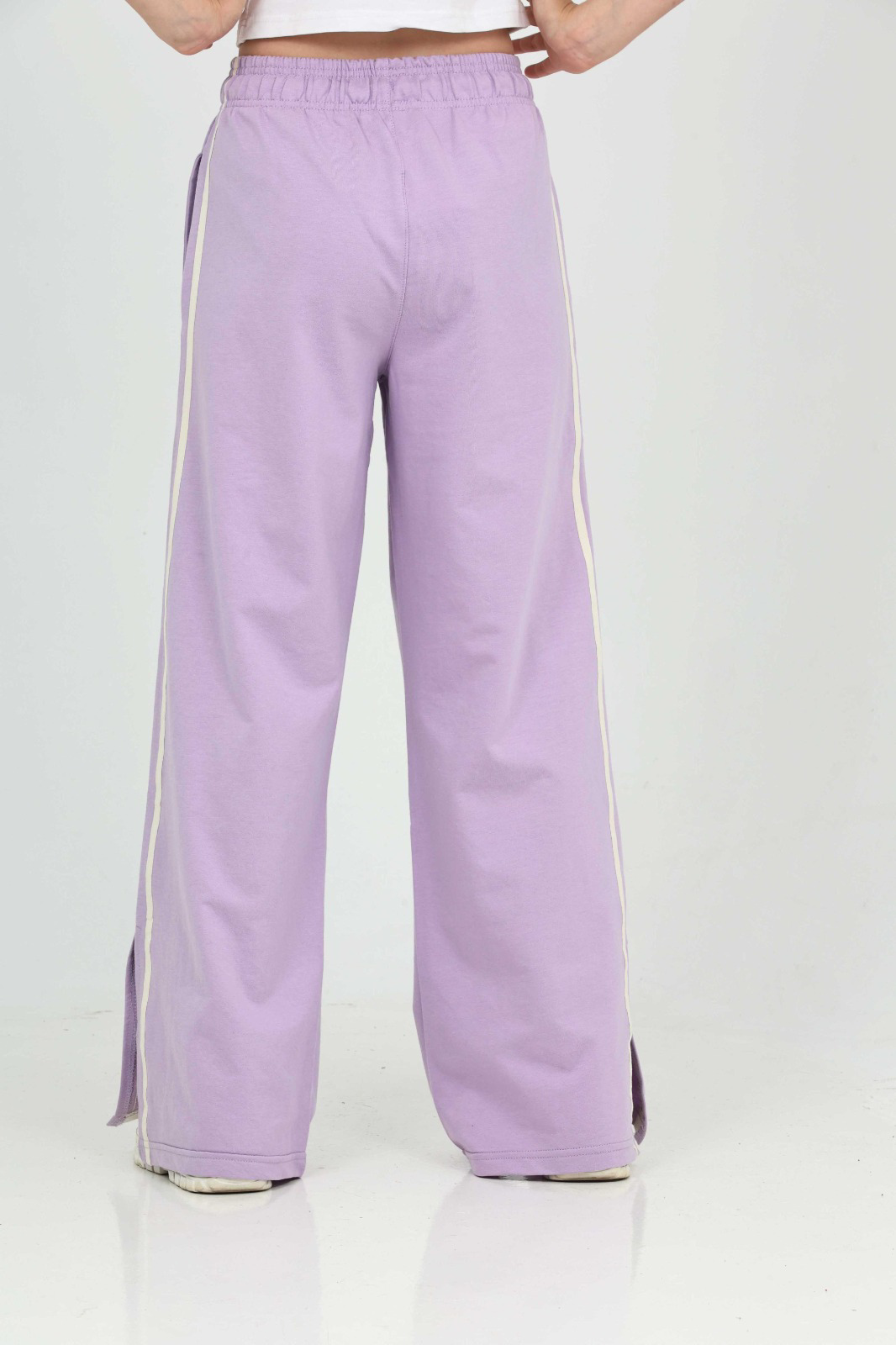 Toontoy Kız Çocuk Boydan Şeritli Eşofman Alt