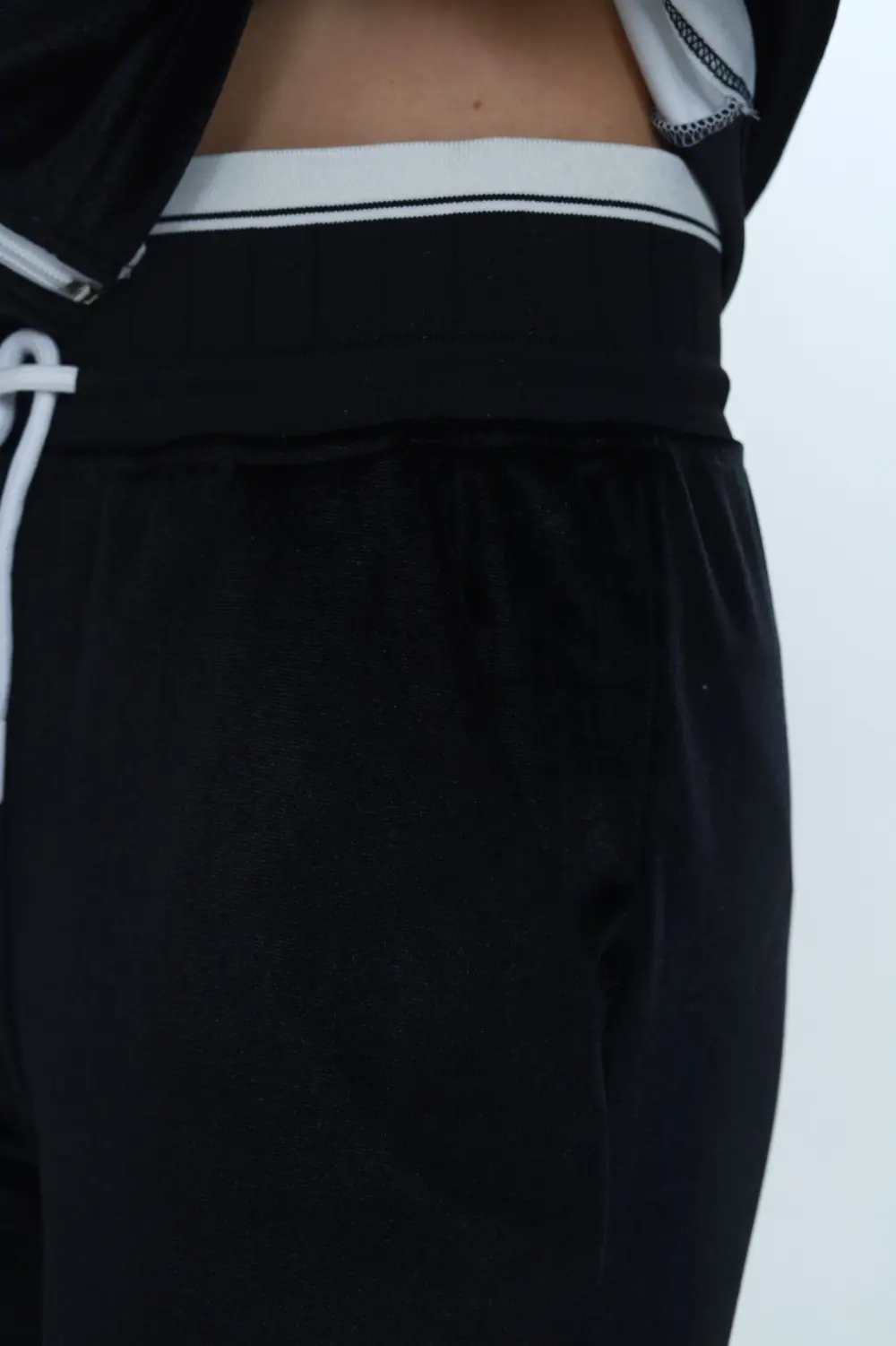 Toontoy Kız Çocuk 2'li Takım Fermuarlı Kapüşonlu Cepli Sweatshirt