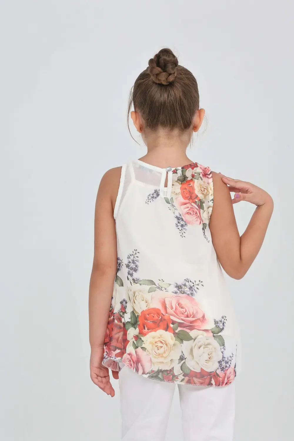 Toontoy Kız Çocuk Atlet Most Chic Girl Baskılı