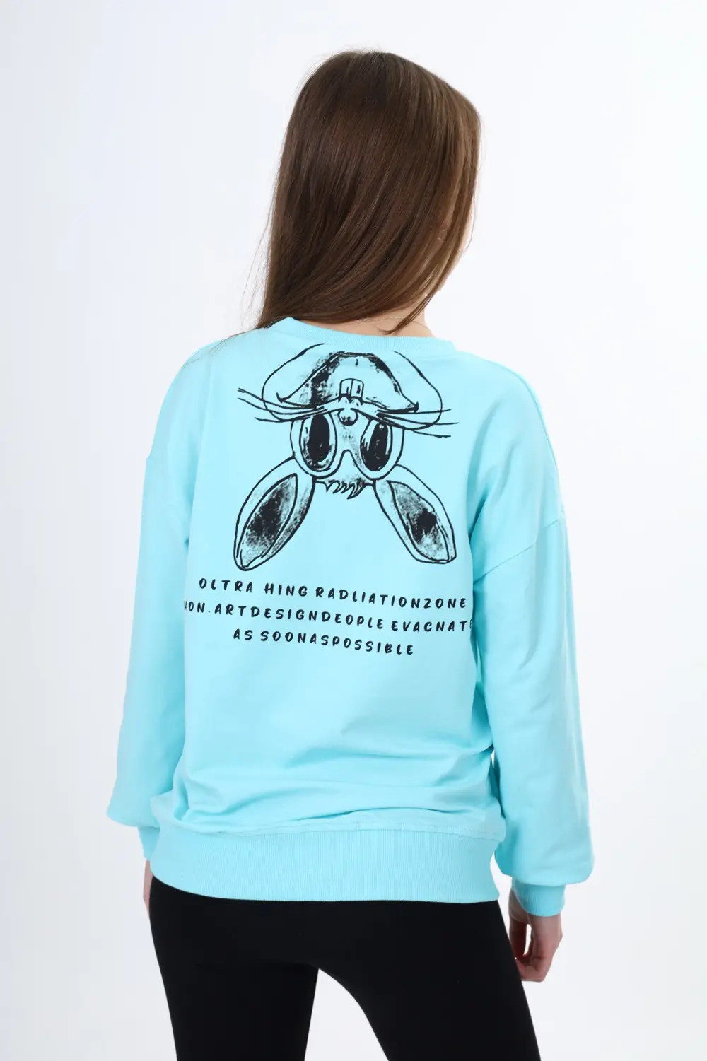 Toontoy Kız Çocuk Baskılı Sweatshirt